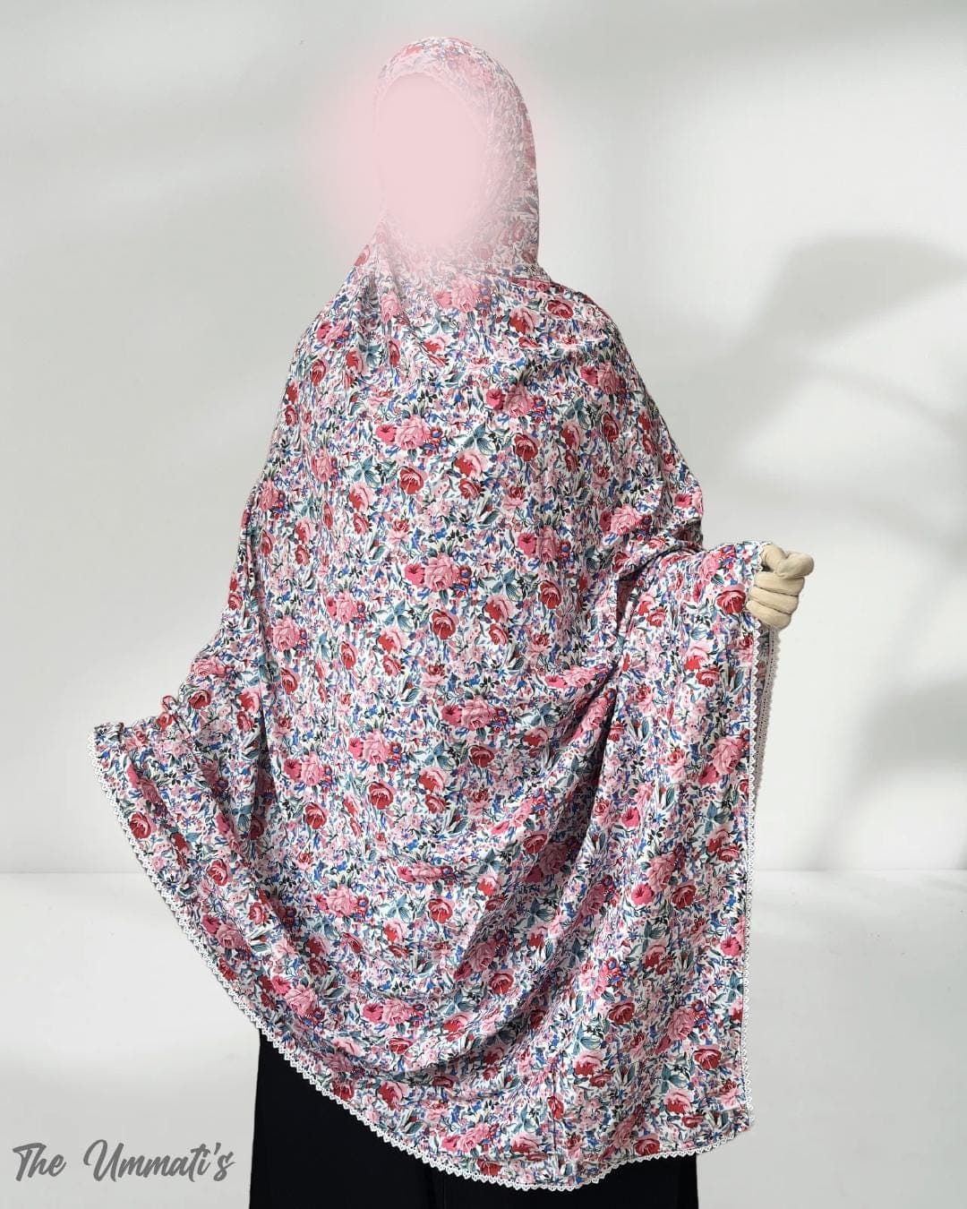 XL Premium Prayer Hijab / Boski Linen Namaz Chadar/ Prayer Shayla