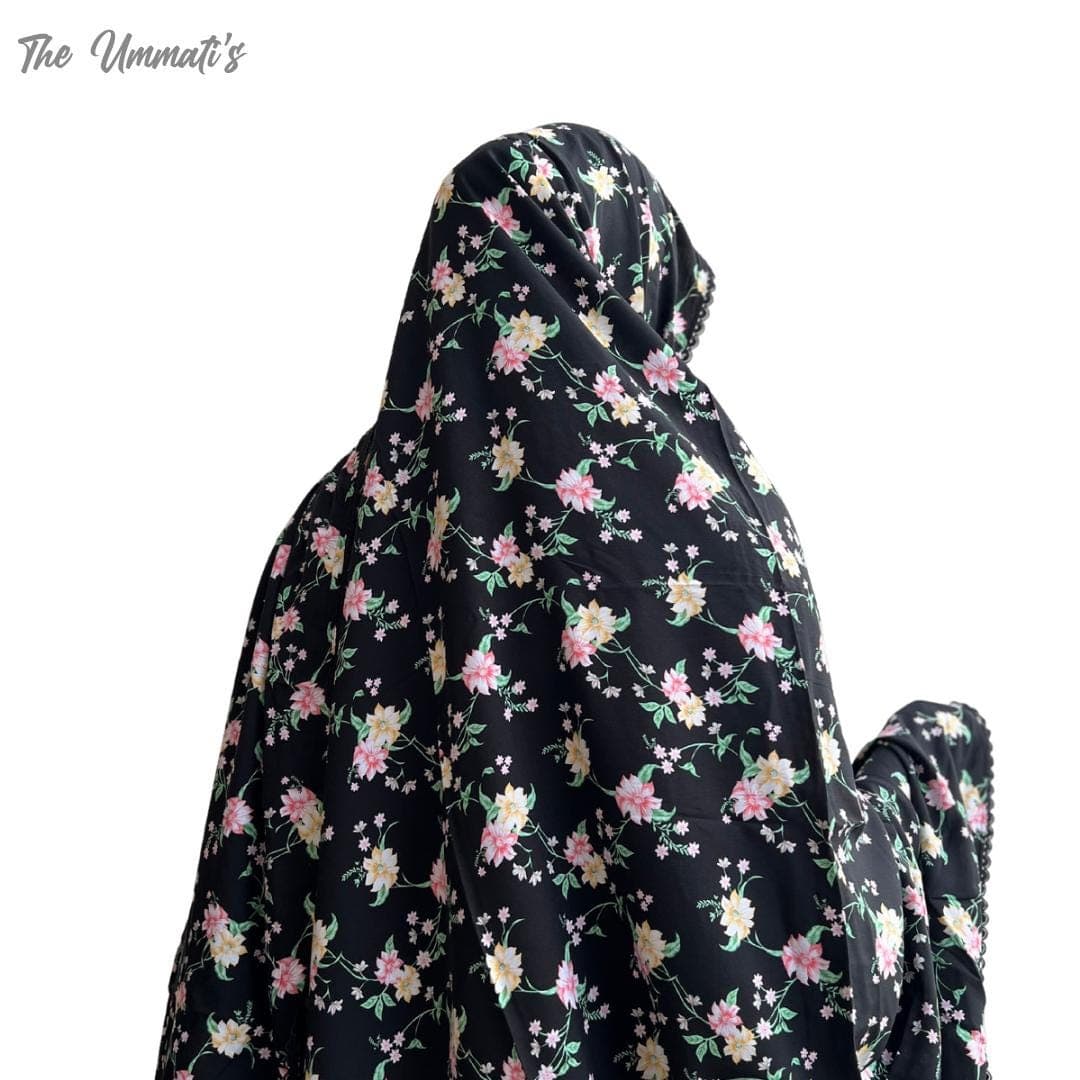 XL Premium Prayer Hijab / Boski Linen Namaz Chadar/ Prayer Shayla - image 3