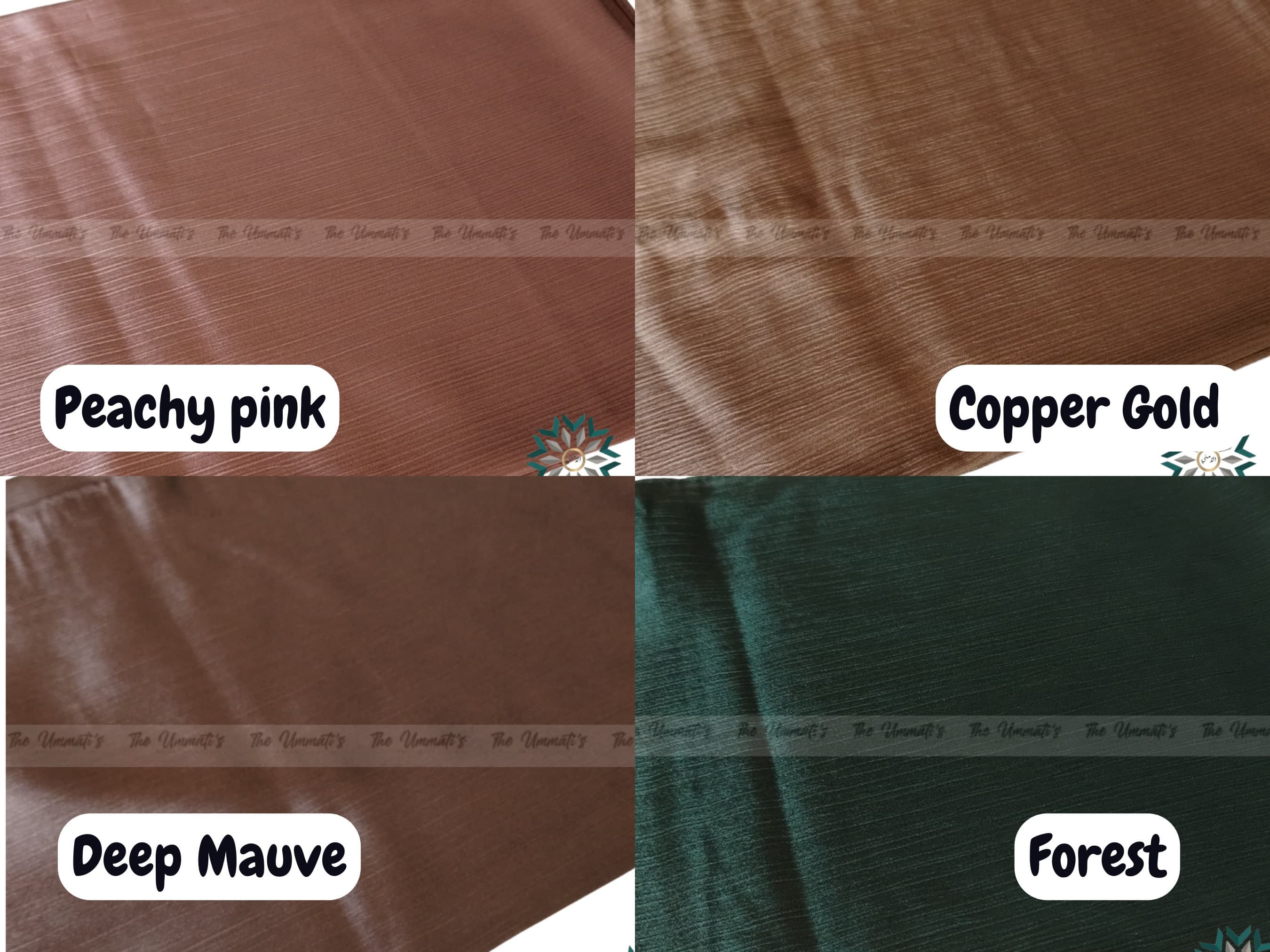 Textured Satin Hijab / Crinkle Satin Hijab  /Formal Hijab/ Shiny Satin Hijab/Opaque Satin Hijab - image 5