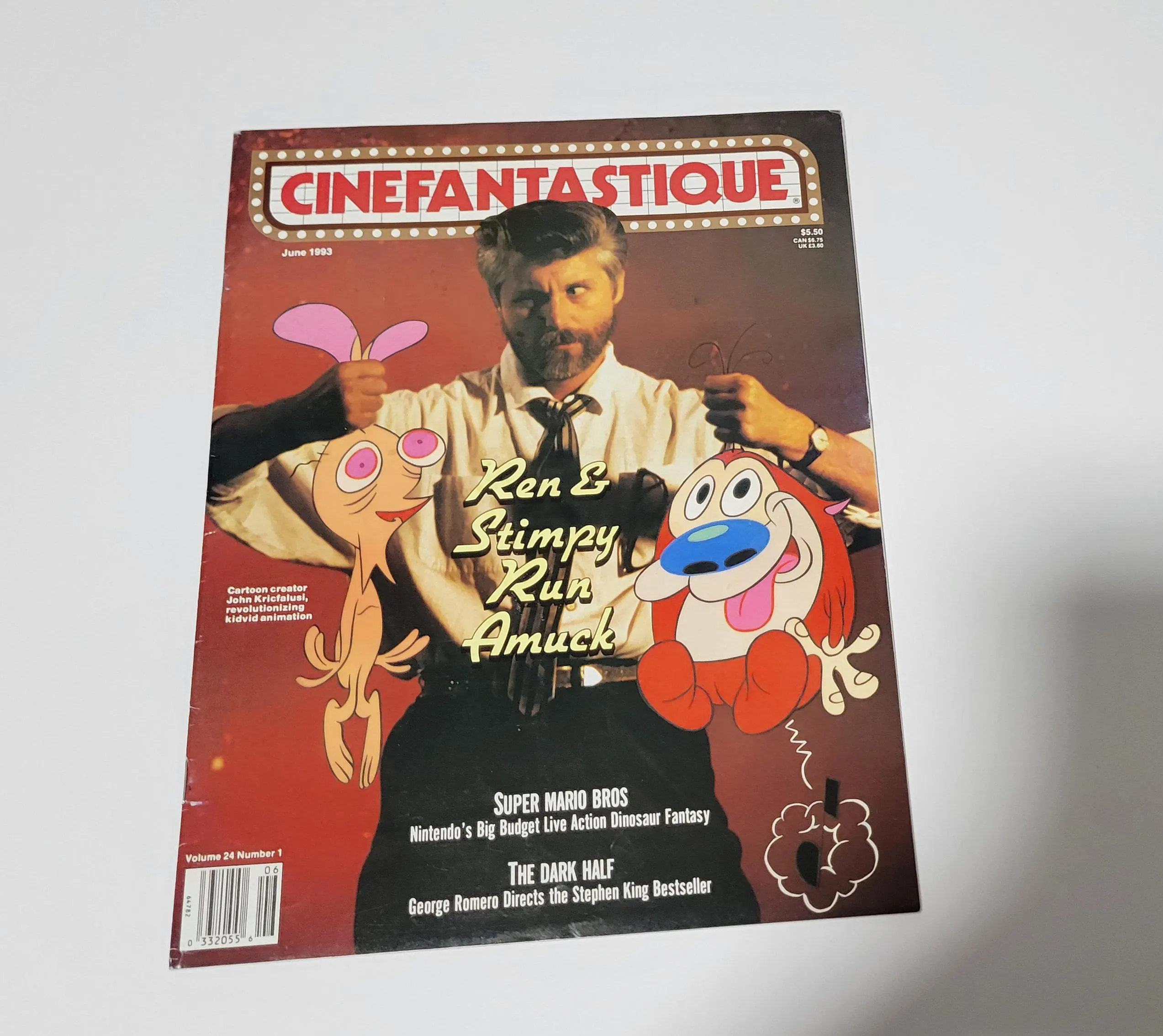 4 Cinefantastique magazines Vol 4, 24, 28, 30