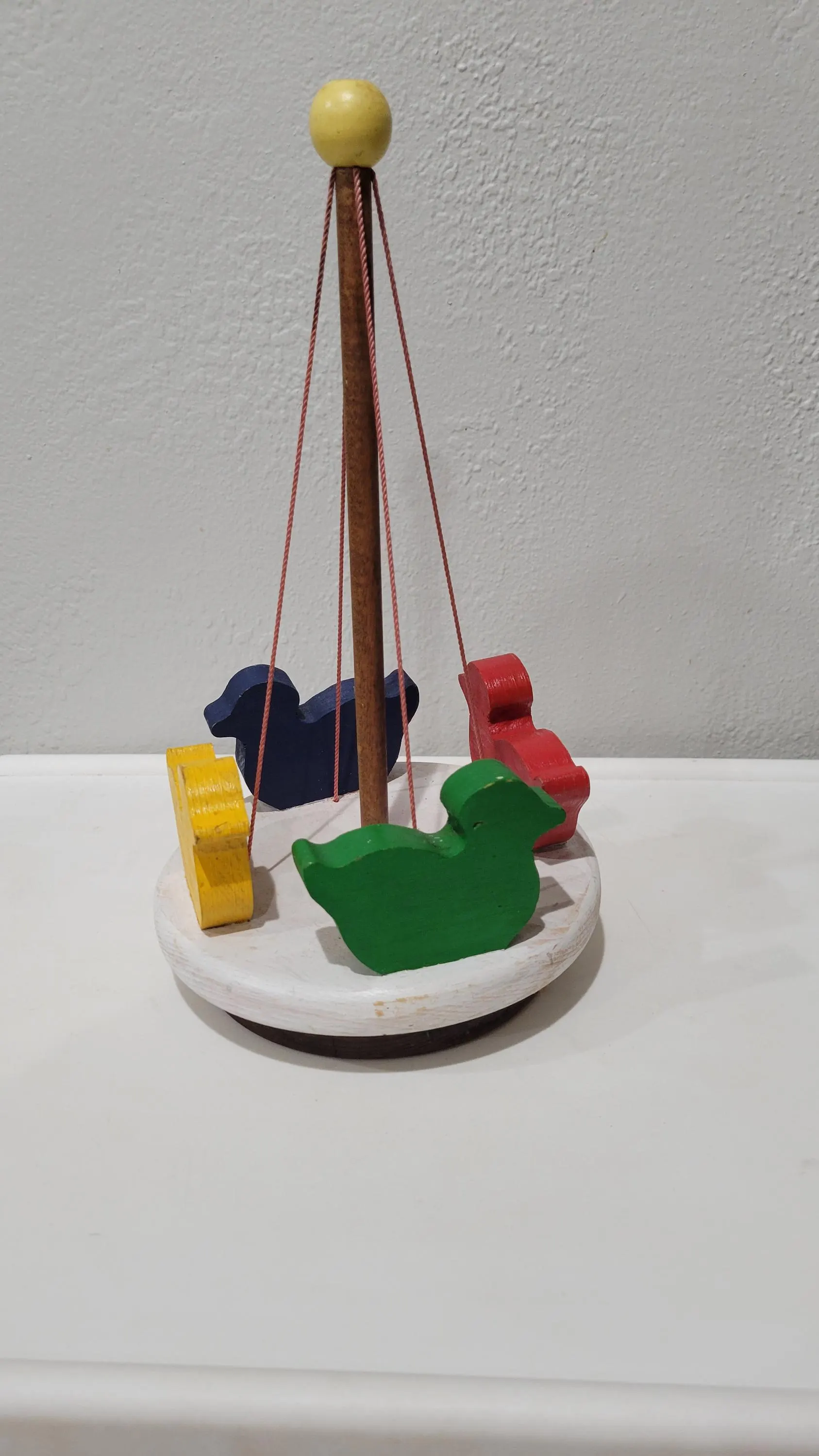 Vintage wooden Merry-Go-Round