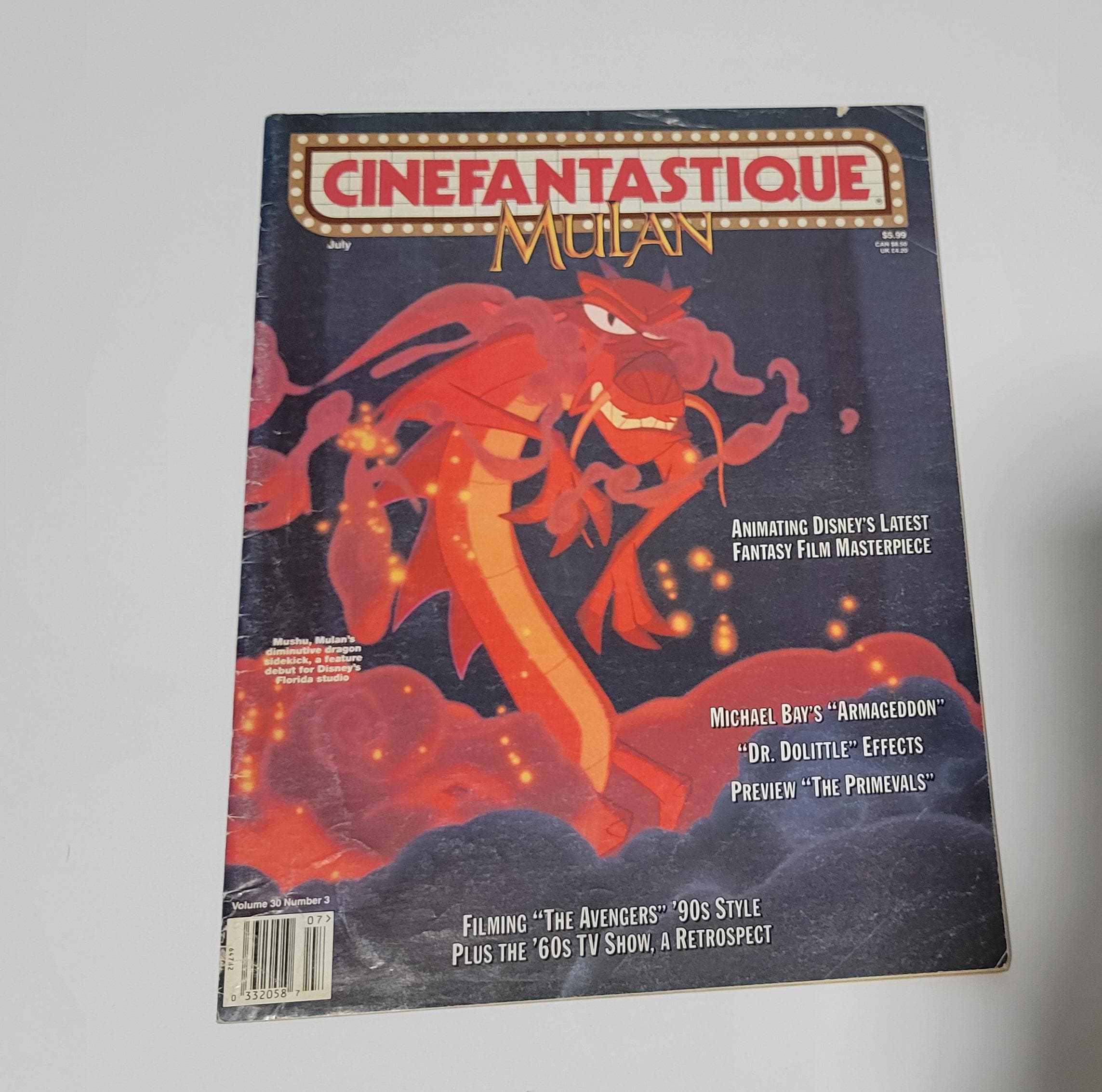 4 Cinefantastique magazines Vol 4, 24, 28, 30 - image 4