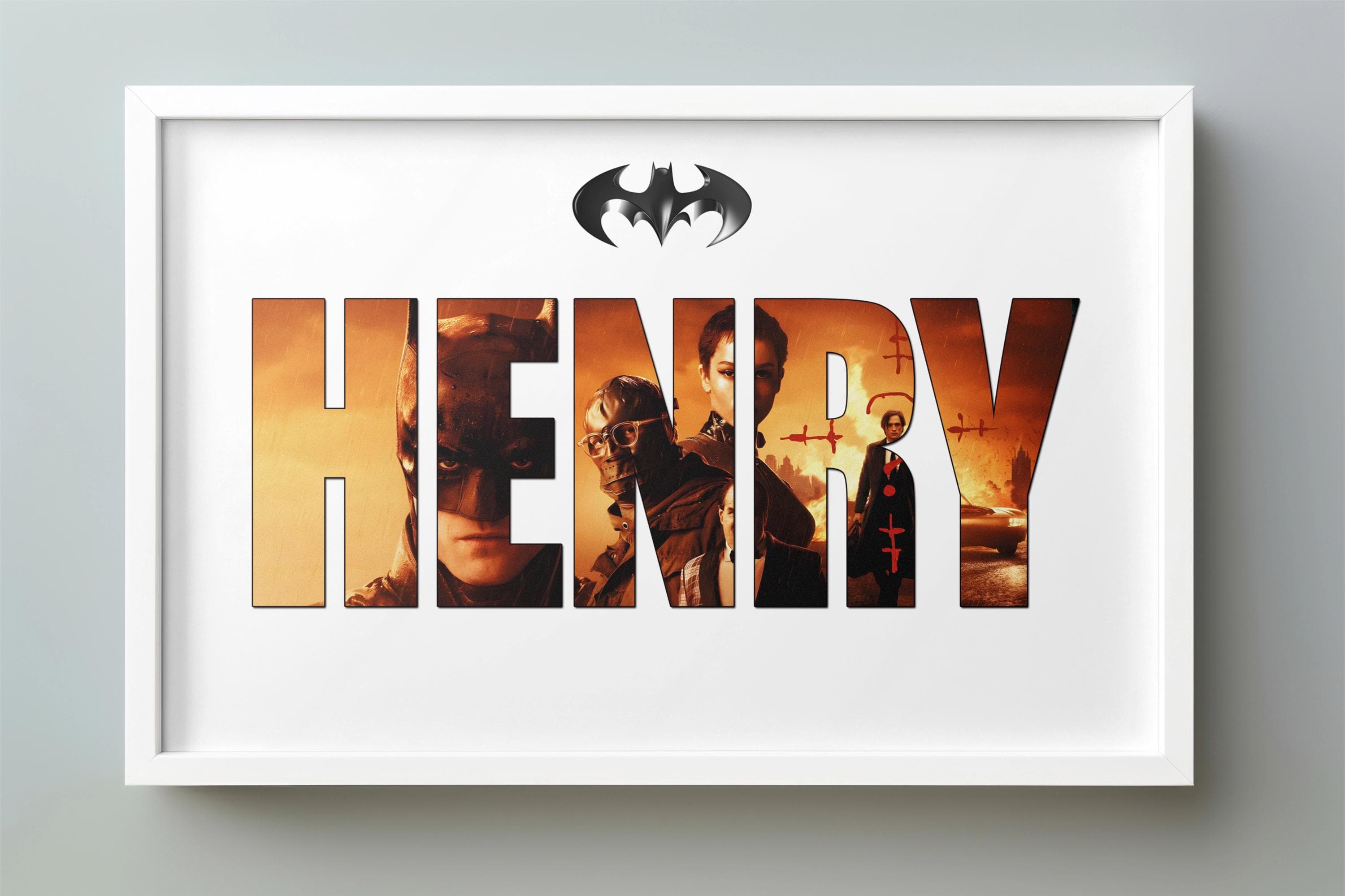 Personalized  Hero Print • Custom Superhero Wall Art • Real-Life Hero Tribute for Dad, Friend, Teacher & More • personalised Quote Message - image 4