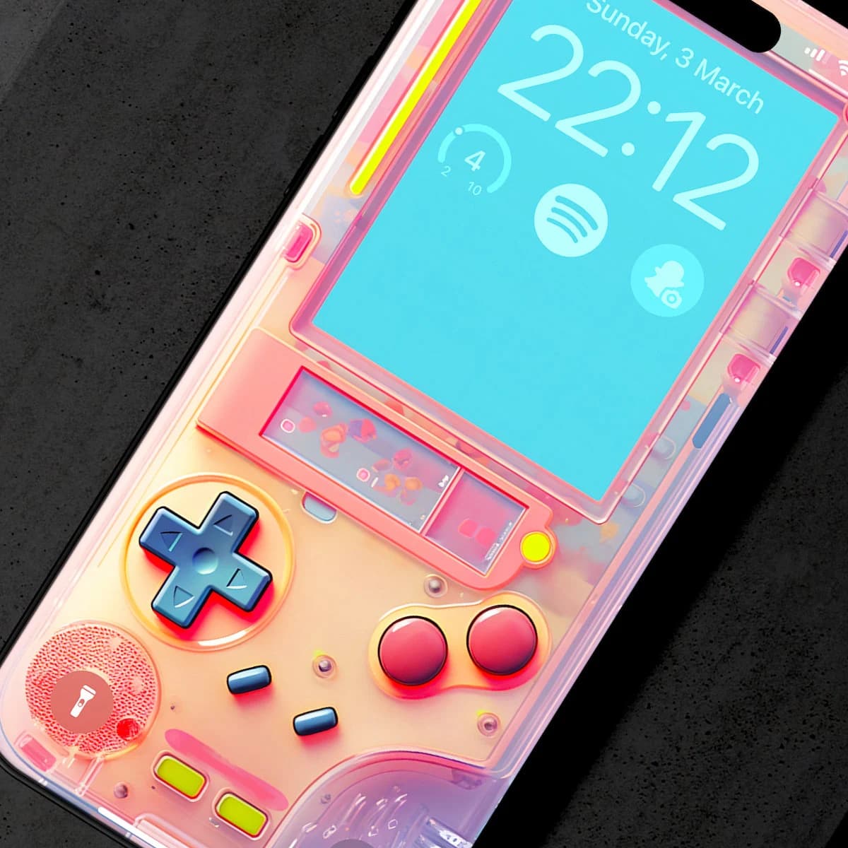 Classic Gameboy iPhone Wallpaper | Mobile Phone Wallpaper | iOS LockScreen Wallpaper | Cellphone Wallpaper | Gift | 0212 - image 4