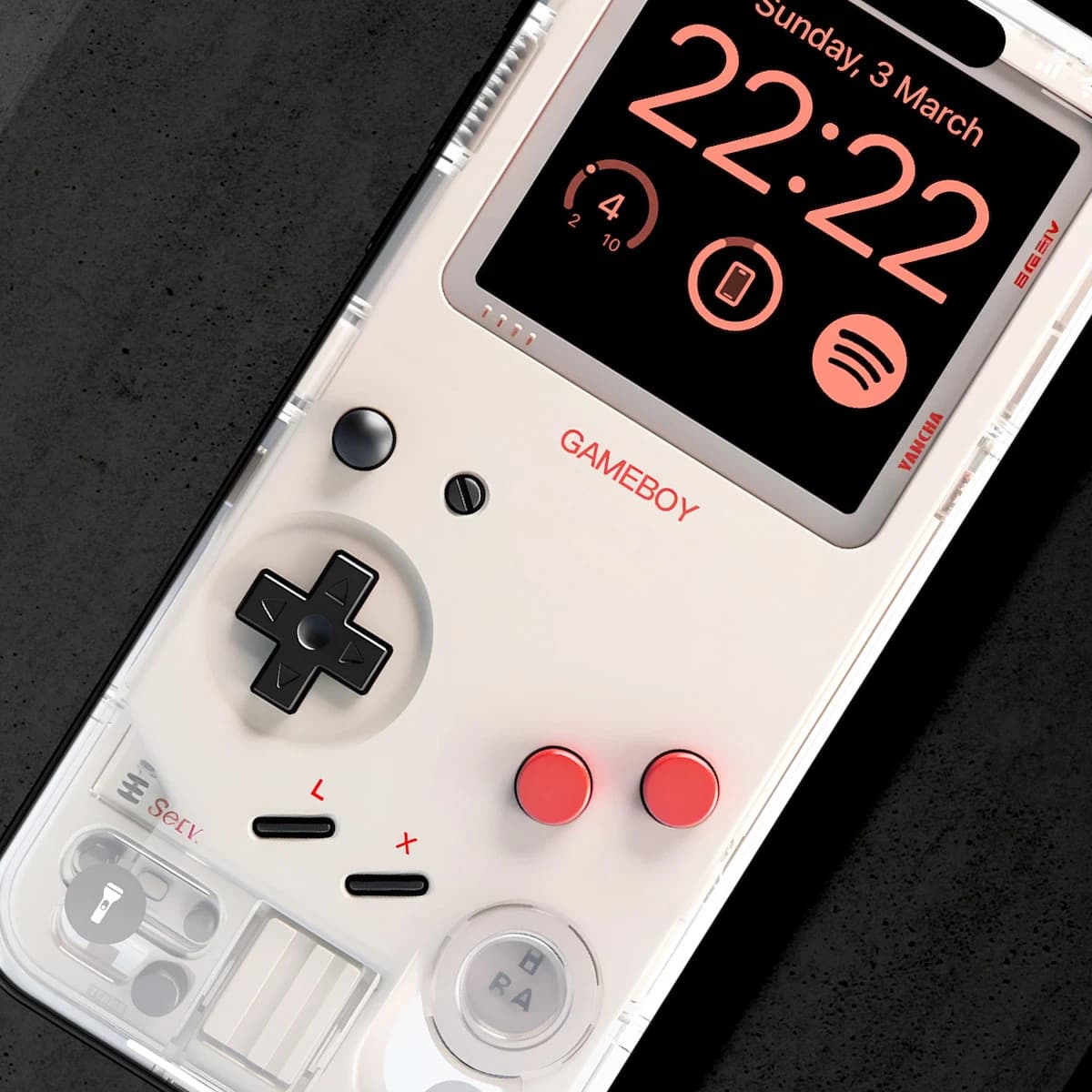 Retro GameBoy iPhone Wallpaper Concept Design | Mobile Phone Wallpaper | iOS LockScreen Wallpaper | Cellphone Wallpaper | Gift | 0225 - image 3