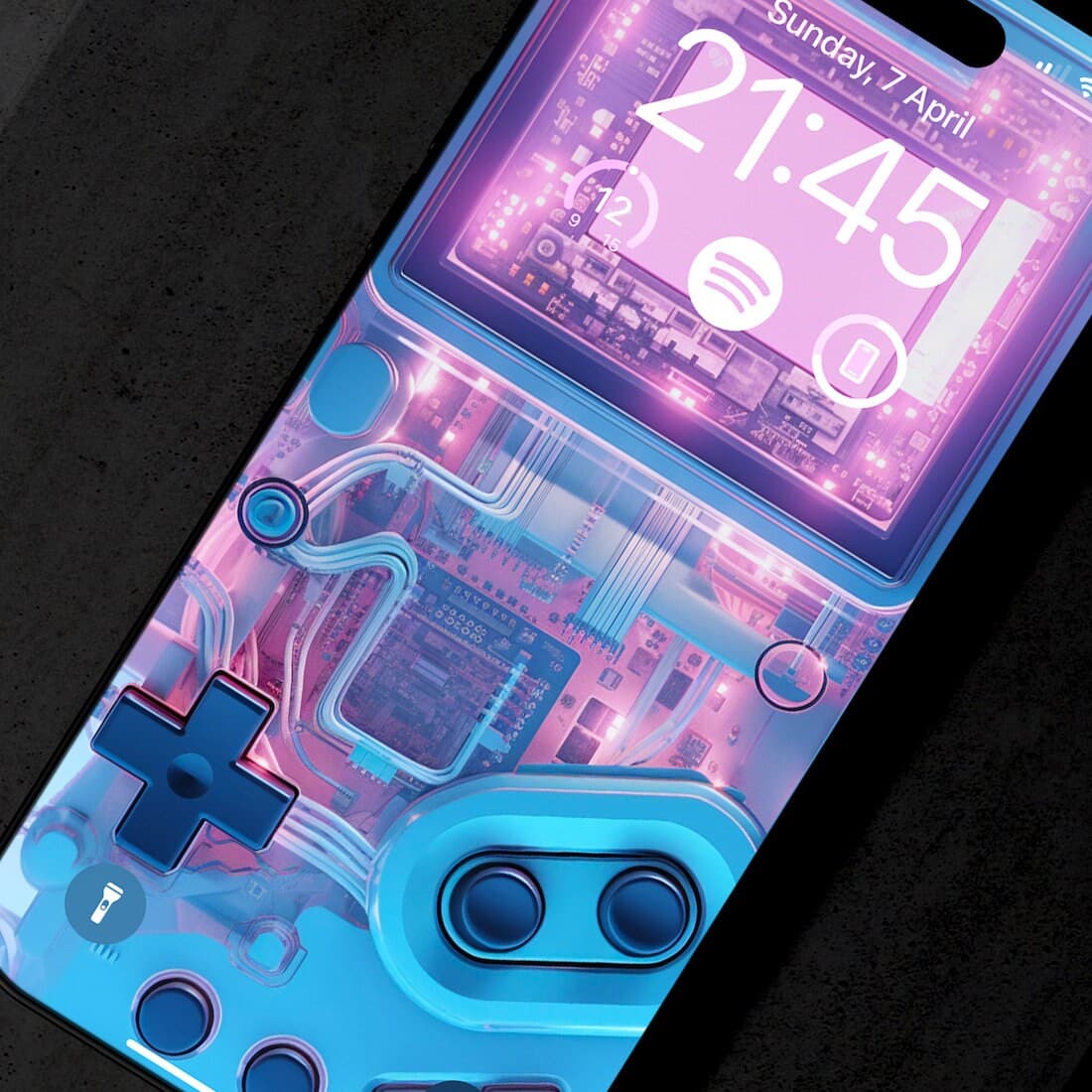 GameBoy iPhone Wallpaper | Gaming Concept | Mobile Phone Wallpaper | iOS LockScreen Wallpaper | Cellphone Wallpaper | Digital Art | 0244 - image 5
