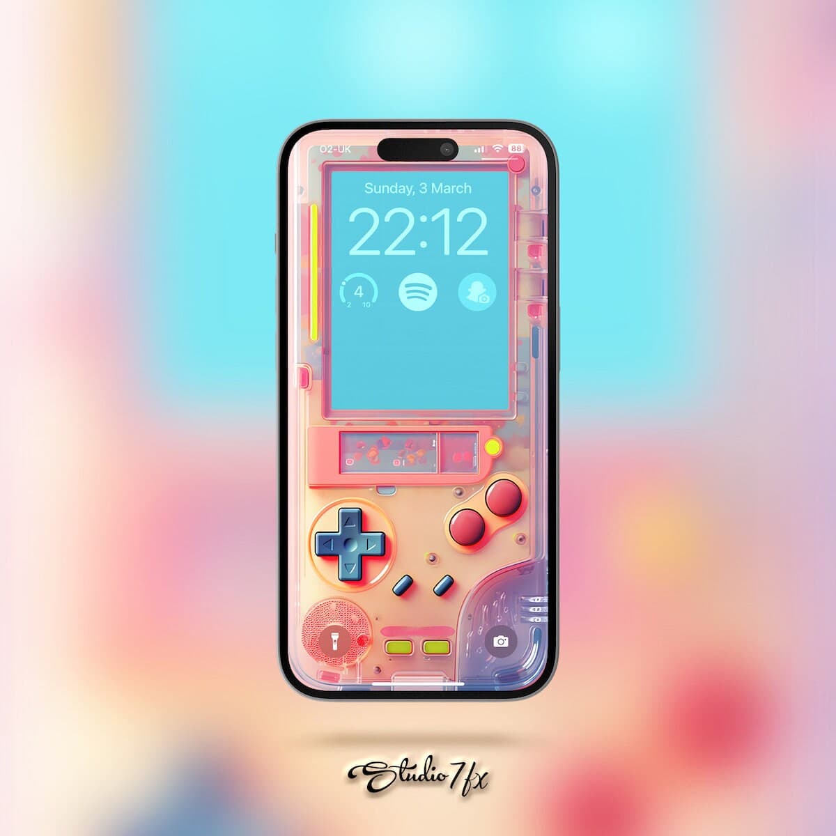 Classic Gameboy iPhone Wallpaper | Mobile Phone Wallpaper | iOS LockScreen Wallpaper | Cellphone Wallpaper | Gift | 0212 - image 3