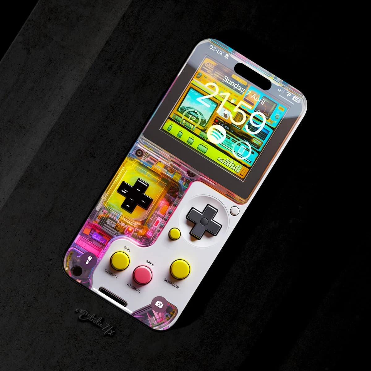 Gameboy iPhone Wallpaper | Mobile Phone Wallpaper | iOS LockScreen Wallpaper | Cellphone Wallpaper | Game Boy Wallpaper | 0252 - image 3