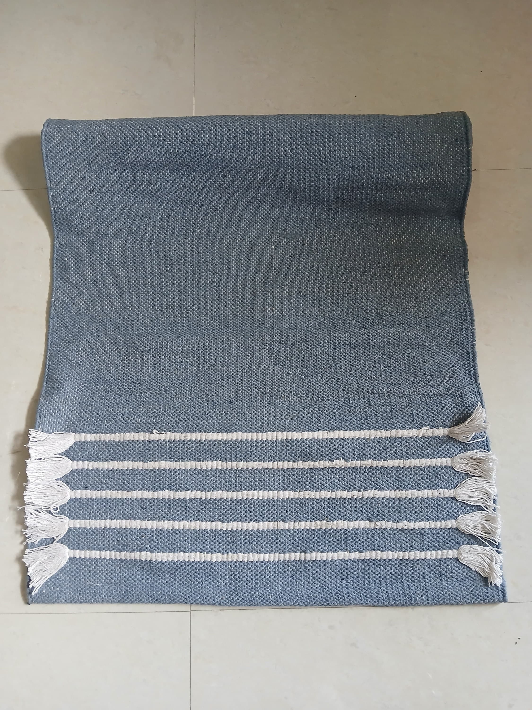 Organic Cotton Yoga Mat: Handmade Eco-Friendly Exercise Mat - image 3