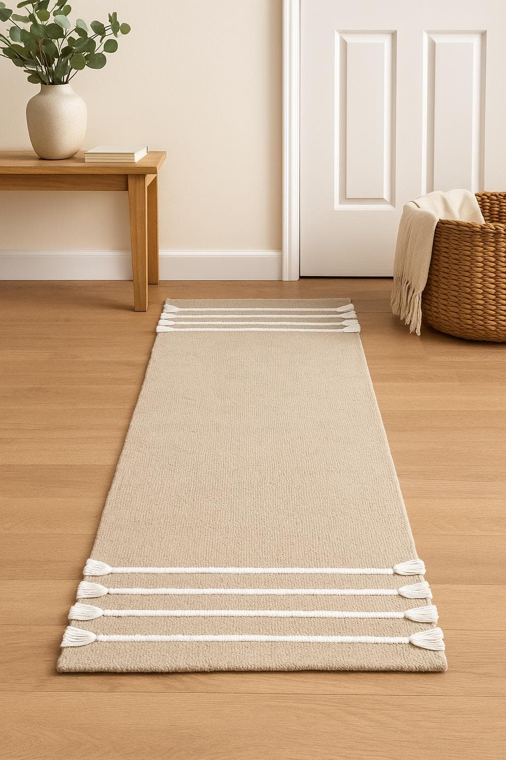 Eco-Conscious Cotton Yoga Mat Antibacterial Non Slip Eco-Friendly Workout Mat Mindful Living Gift