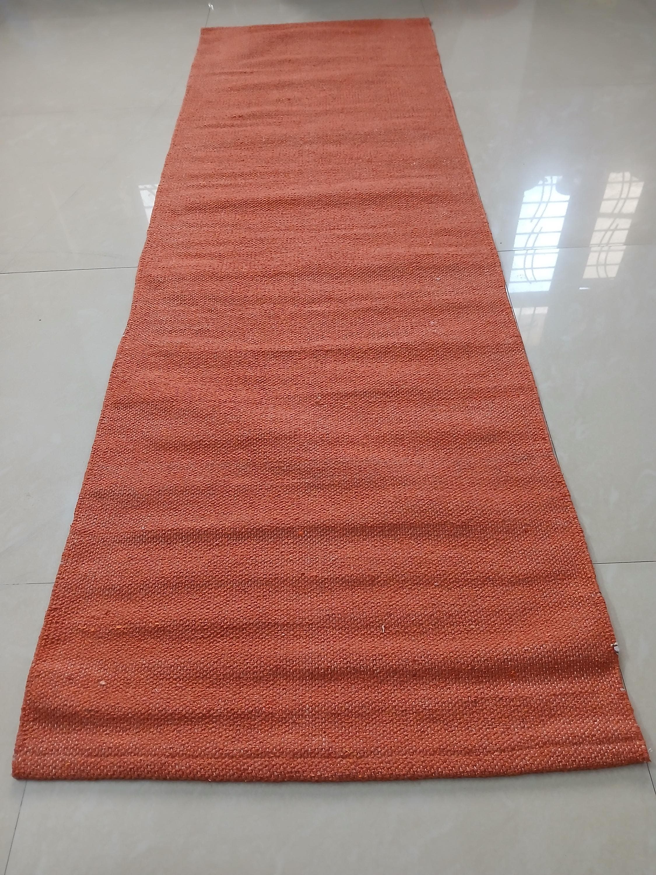 Handloom Cotton Yoga Mat: Eco-Friendly Non-Slip Grip - image 5