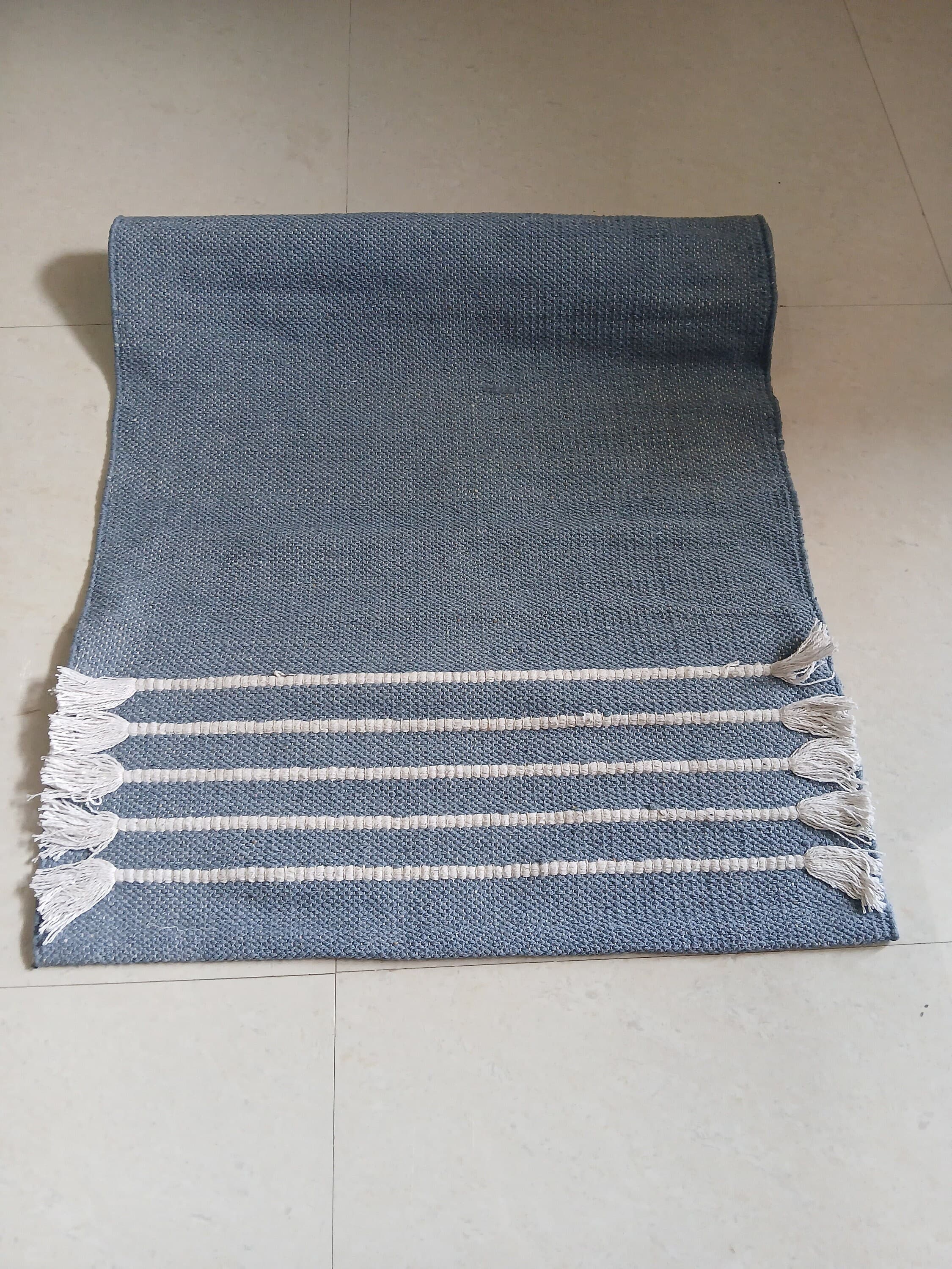 Organic Cotton Yoga Mat: Handmade Eco-Friendly Exercise Mat