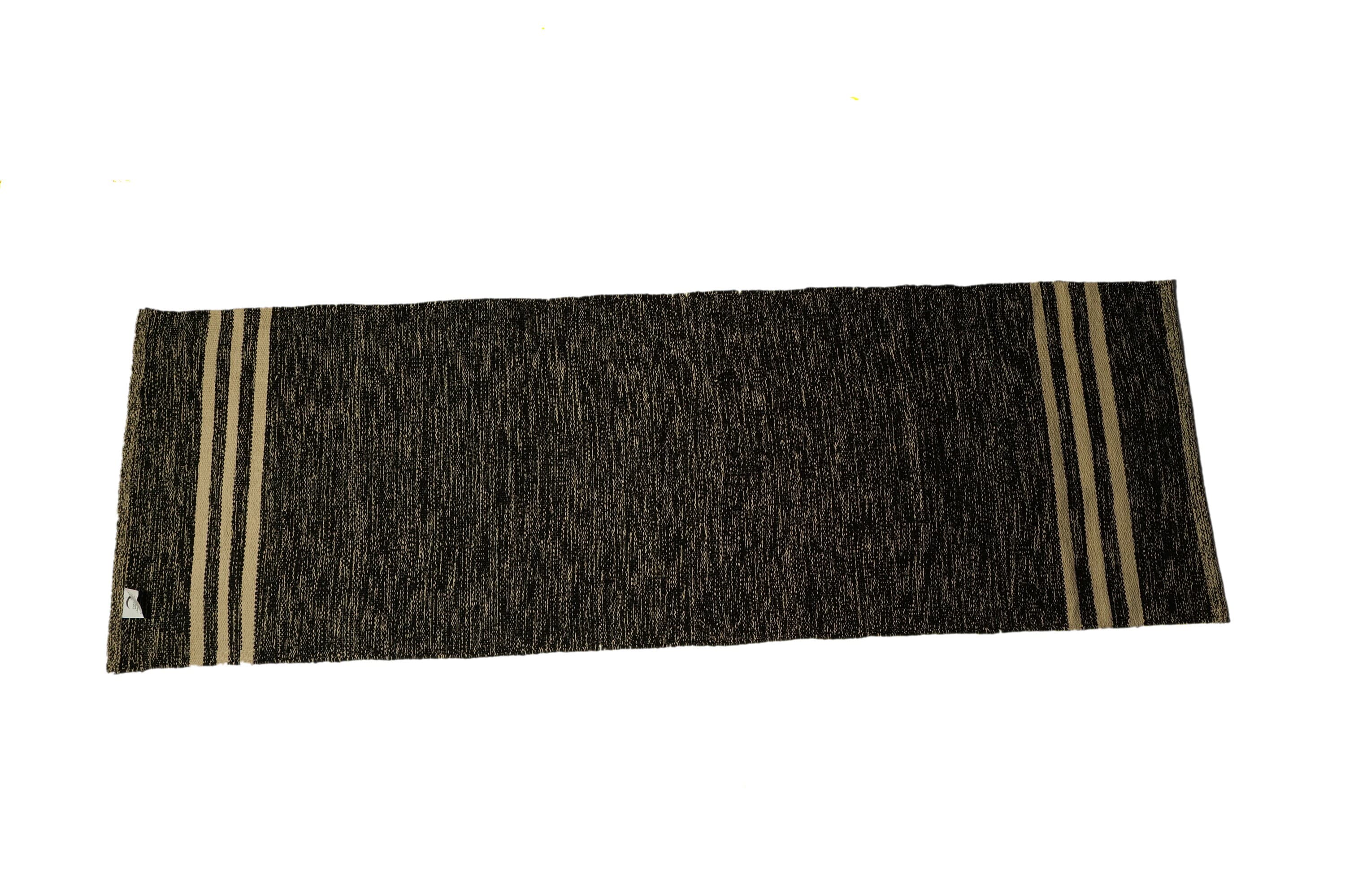 Cotton yoga rug for meditation pilates and home yoga practice