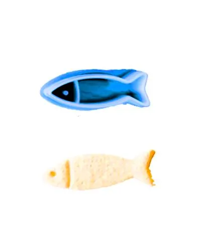 1 PCS: Fish/ Sardine Polymer Clay Imprint Cutter