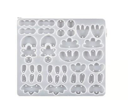 Boho Style Earrings/Charms/Keychain Resin Silicone Mold - image 3
