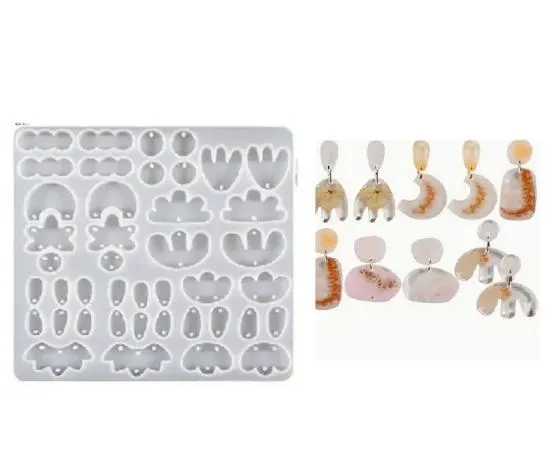 Boho Style Earrings/Charms/Keychain Resin Silicone Mold