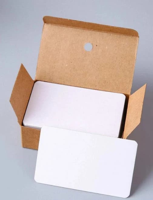 White Blank Word Cards/Jewelry Cards/Thank You Cards - image 5