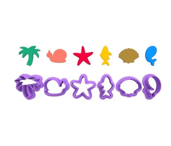 6 PCS: Studs/Sea/Summer Micro/Nano/Studs/Slab Cutter Set