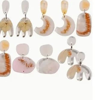 Boho Style Earrings/Charms/Keychain Resin Silicone Mold - image 5