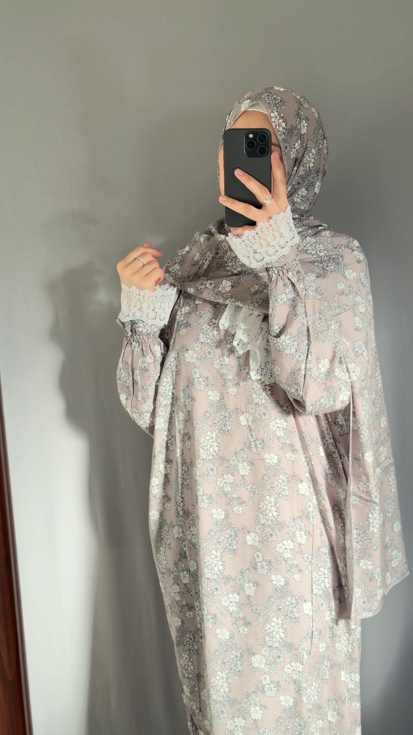 Oversize Prayer Dress, Jilbab, Prayer Set, Maxi Dress, Muslim Women Prayer Garment, Long Dress, Khimar, Islamic Dress, Hijab, Salah dress - image 2