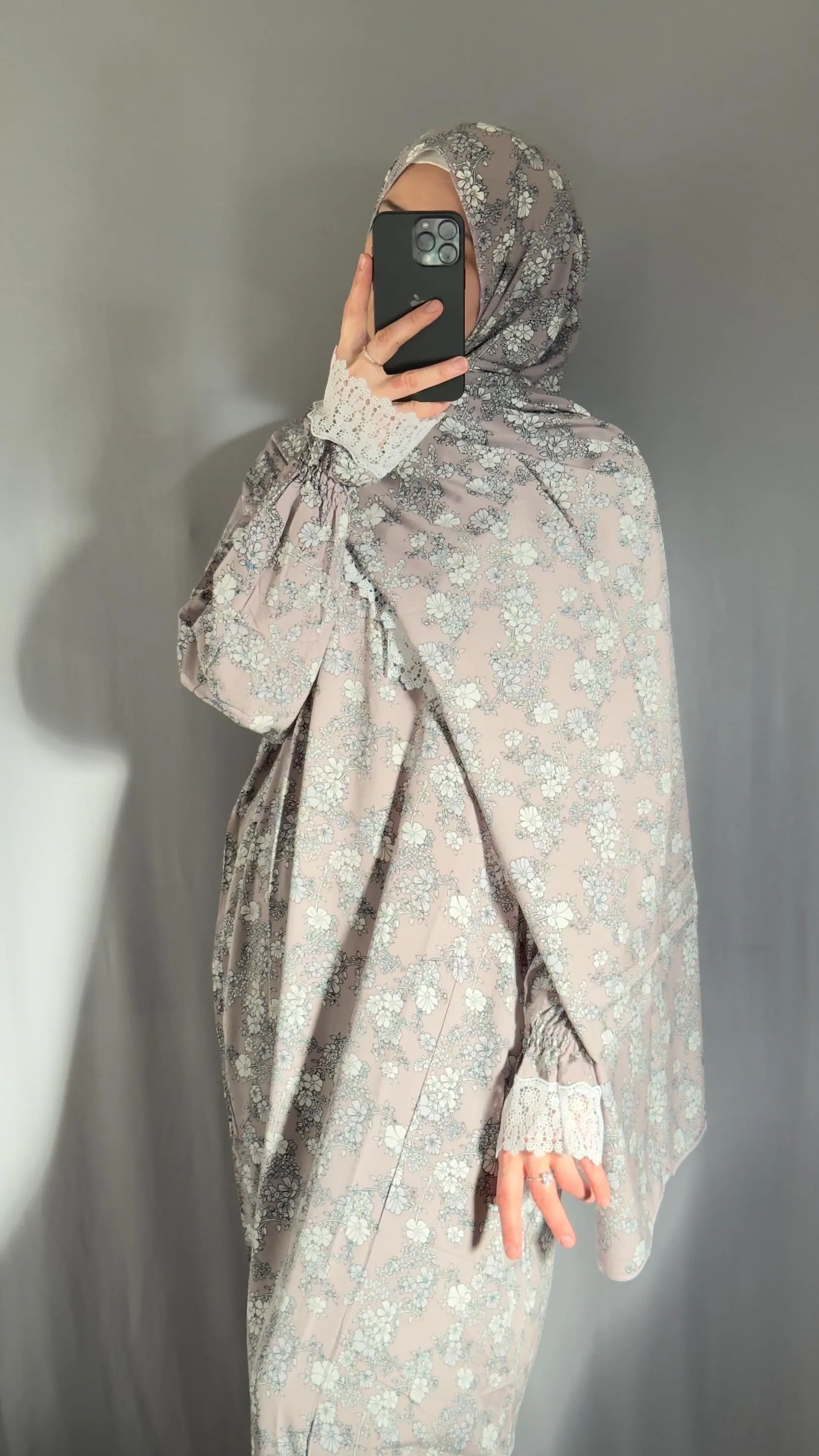 Oversize Prayer Dress, Jilbab, Prayer Set, Maxi Dress, Muslim Women Prayer Garment, Long Dress, Khimar, Islamic Dress, Hijab, Salah dress - image 5