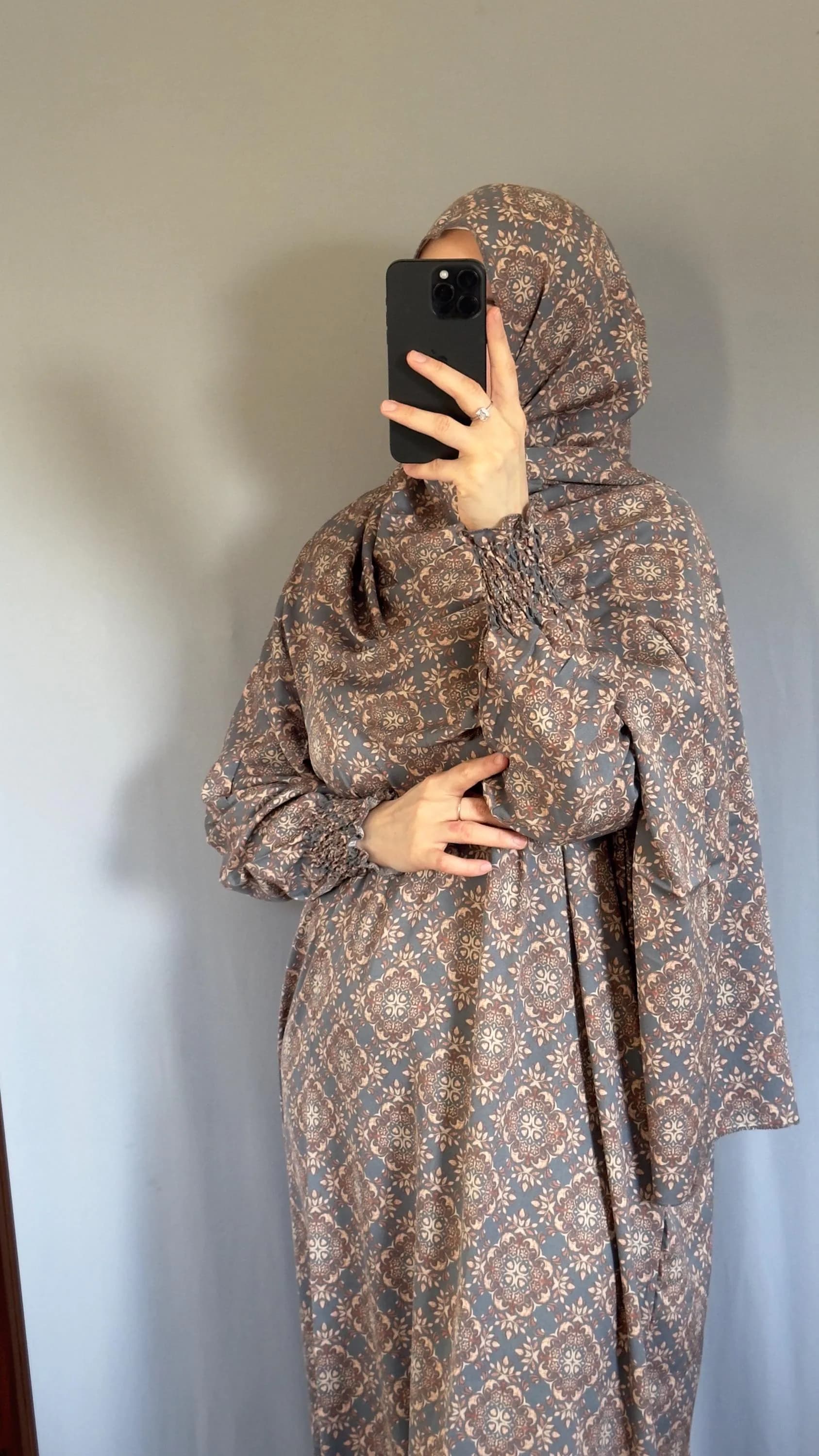 Ramadan Abaya / Overhead Abaya / Prayer Abaya Set / Prayer Dress for Woman / Prayer Clothe Muslim / Prayer Gown / Prayer Outfit/ Salah Dress