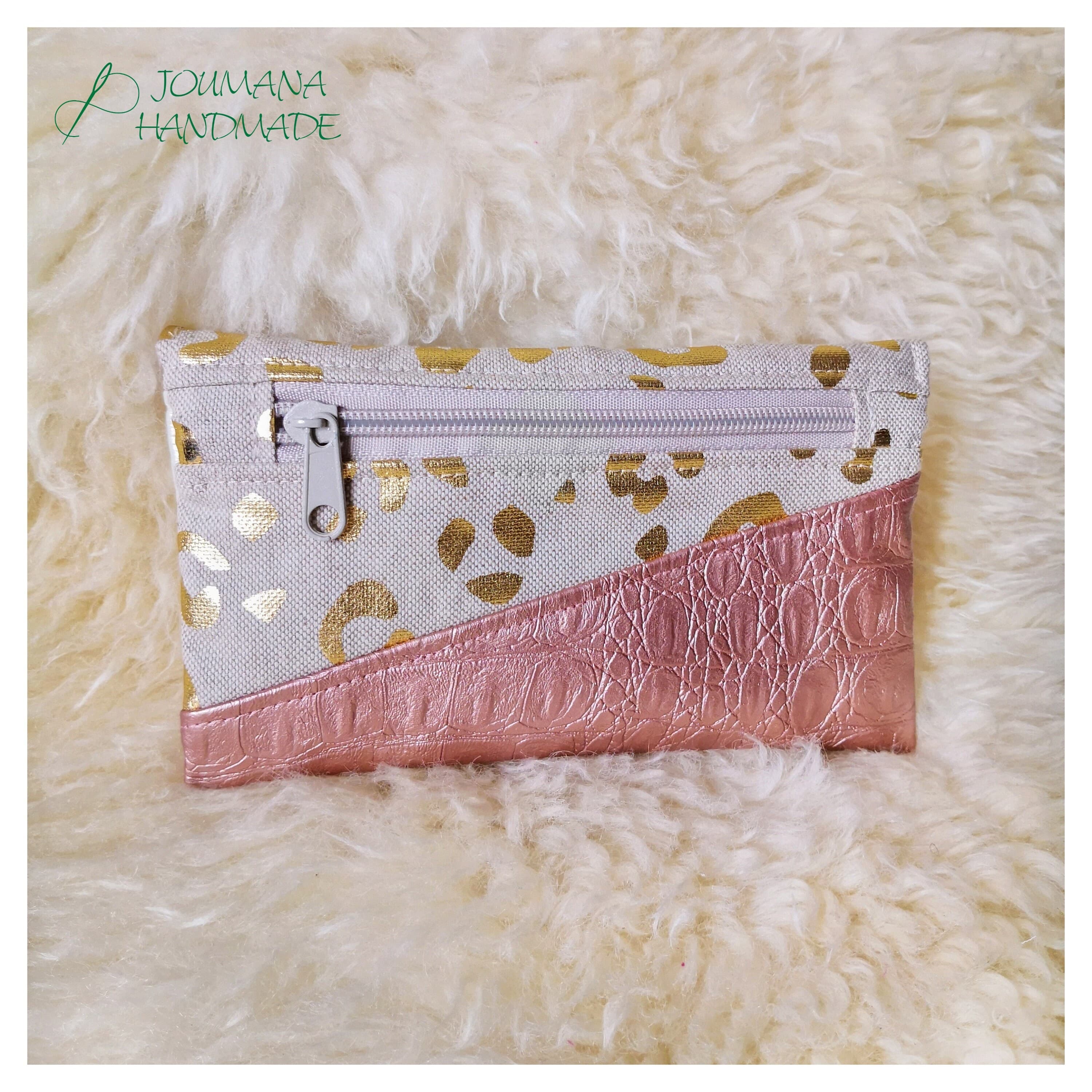 Smartphonetasche leo gold mit Reißverschlussfach - Geschenke Weihnachten Geburtstag Handytasche Handyhülle - image 4