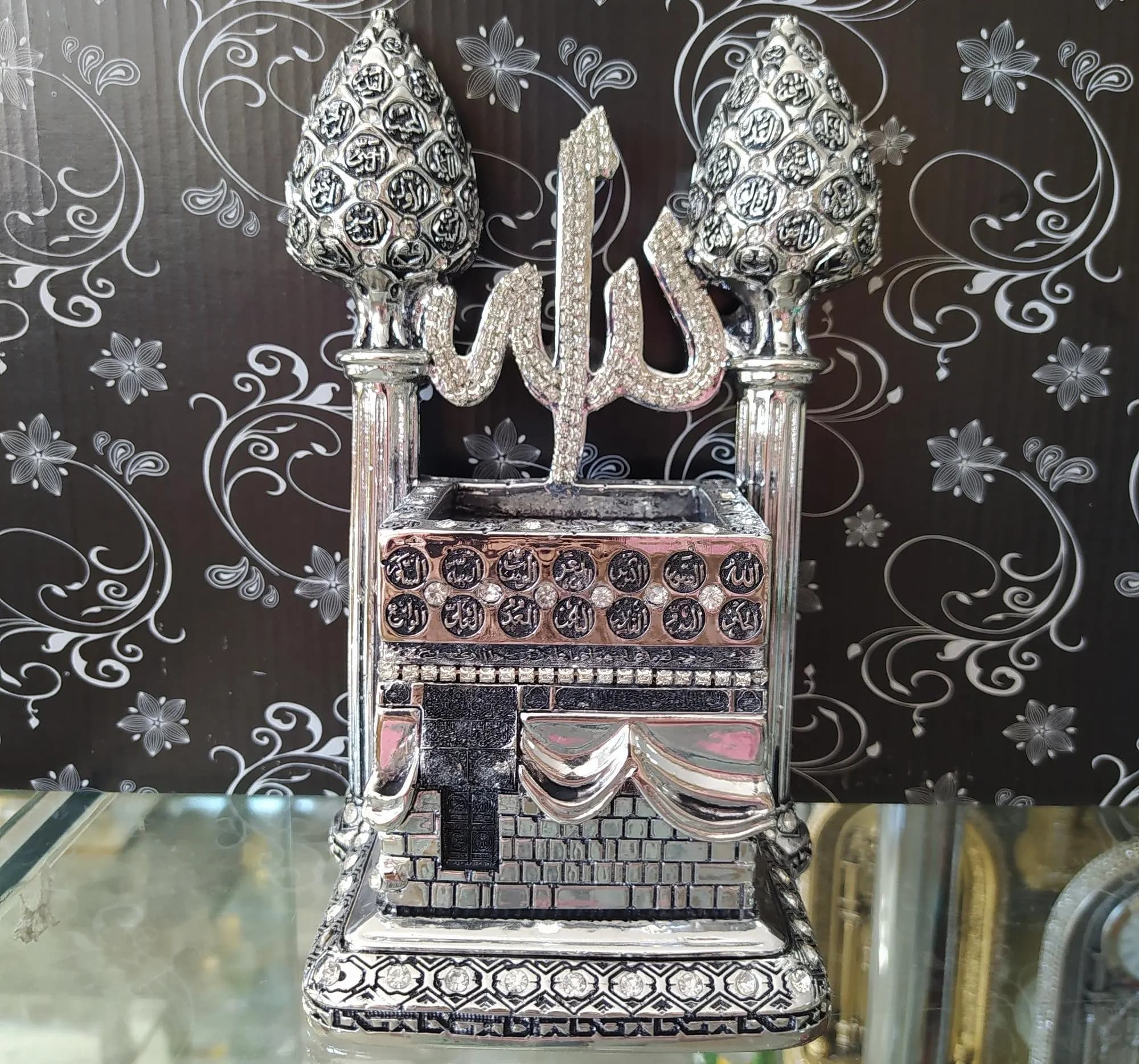 Kaaba Figurine with Asma Ul Husna, Islamic Home Decor, Muslim Desk Ornament - image 5