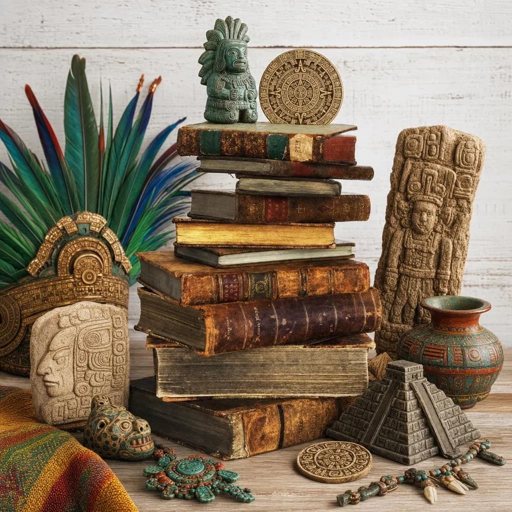 81 Rare Old Books on Aztecs Incas Mayans Gods Hieroglyphics Customs Ancient Mexico Peru Civilizations Collection | Size 1.5 GB