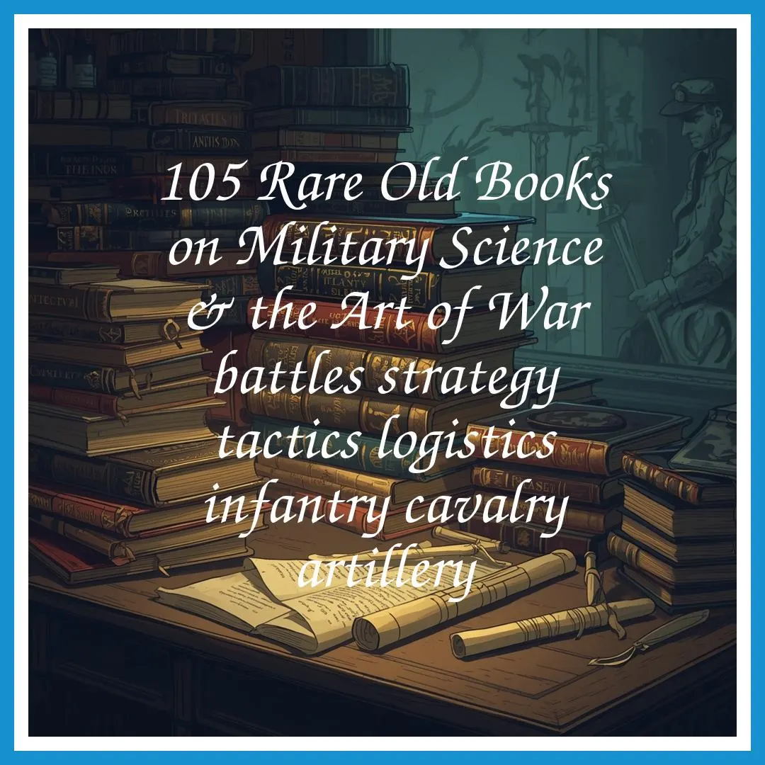 105 Rare Old Books on Military Science & The Art Of War Battles Strategy Tactics Logistics Infantry Cavalry Collection | Size 2.2 GB - image 2