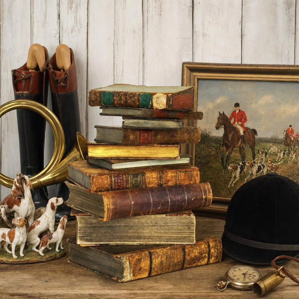 177 Rare Old Books on Fox Hunting England Traditions History Horses Hounds Famous Hunts Horn Masters Collection | Size 2.3 GB