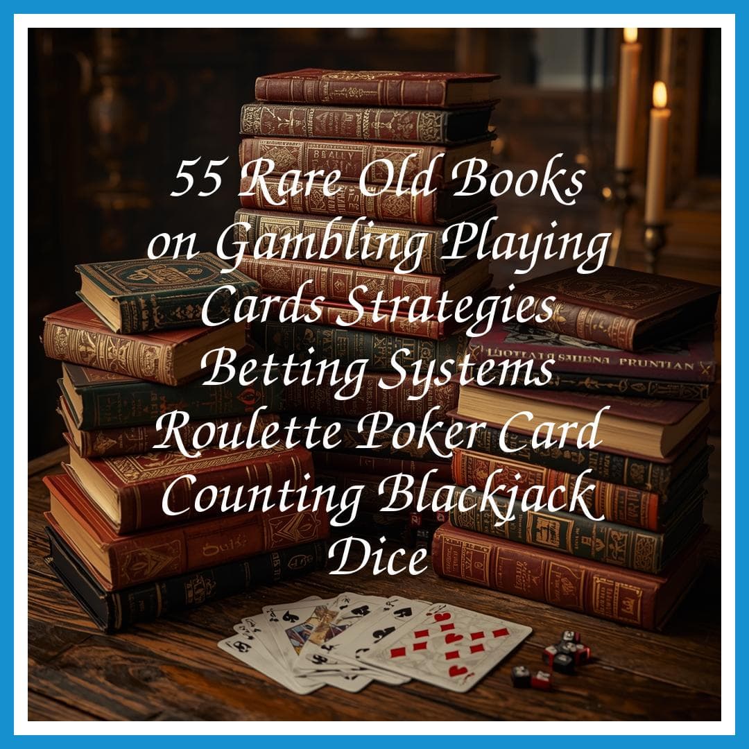 55 Rare Old Books on Gambling Playing Cards Strategies Betting Systems Roulette Poker Card Counting Blackjack Dice - Instant PDF Download - image 3