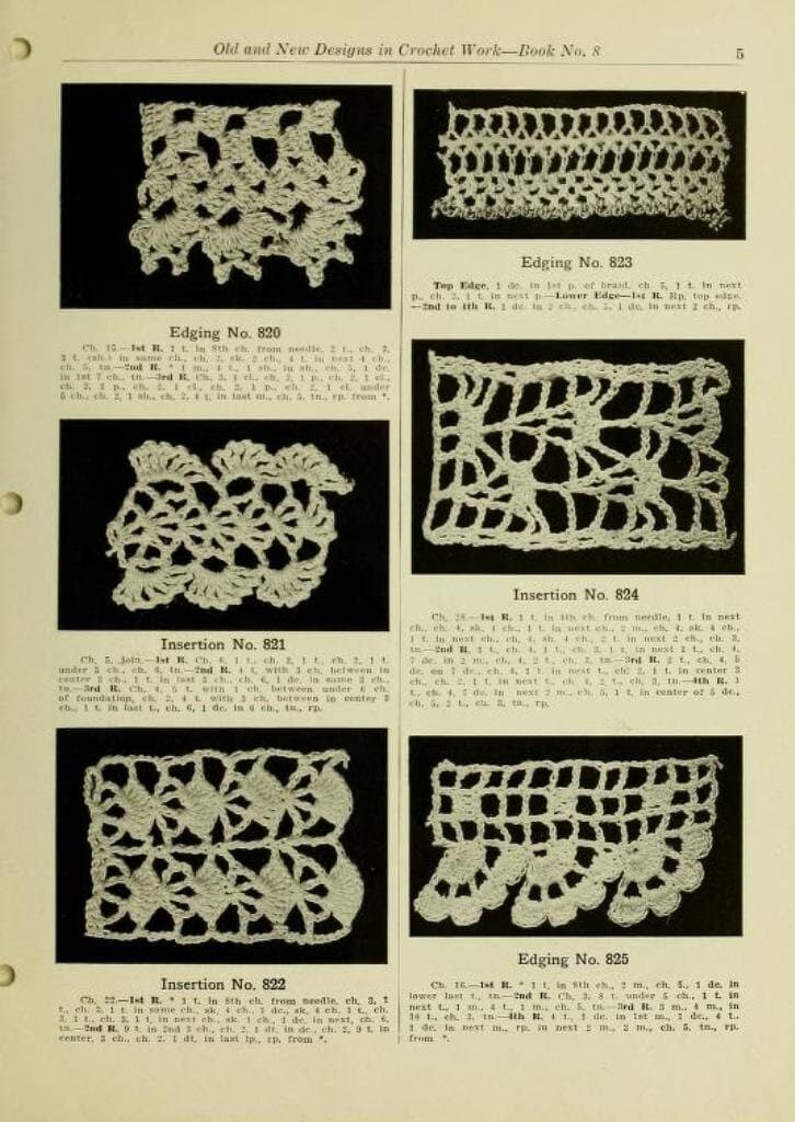 94 Rare Old Books on Crochet Patterns Doilies Needlework - Instant PDF Download - image 5