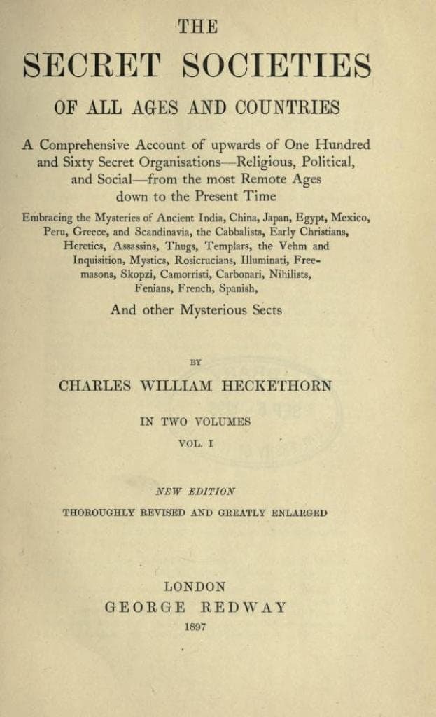 135 Rare Old Books on Secret Cults Sects and Religious Orders Secret Societies Rituals Occult Esoteric Freemasonry - Instant PDF Download - image 4