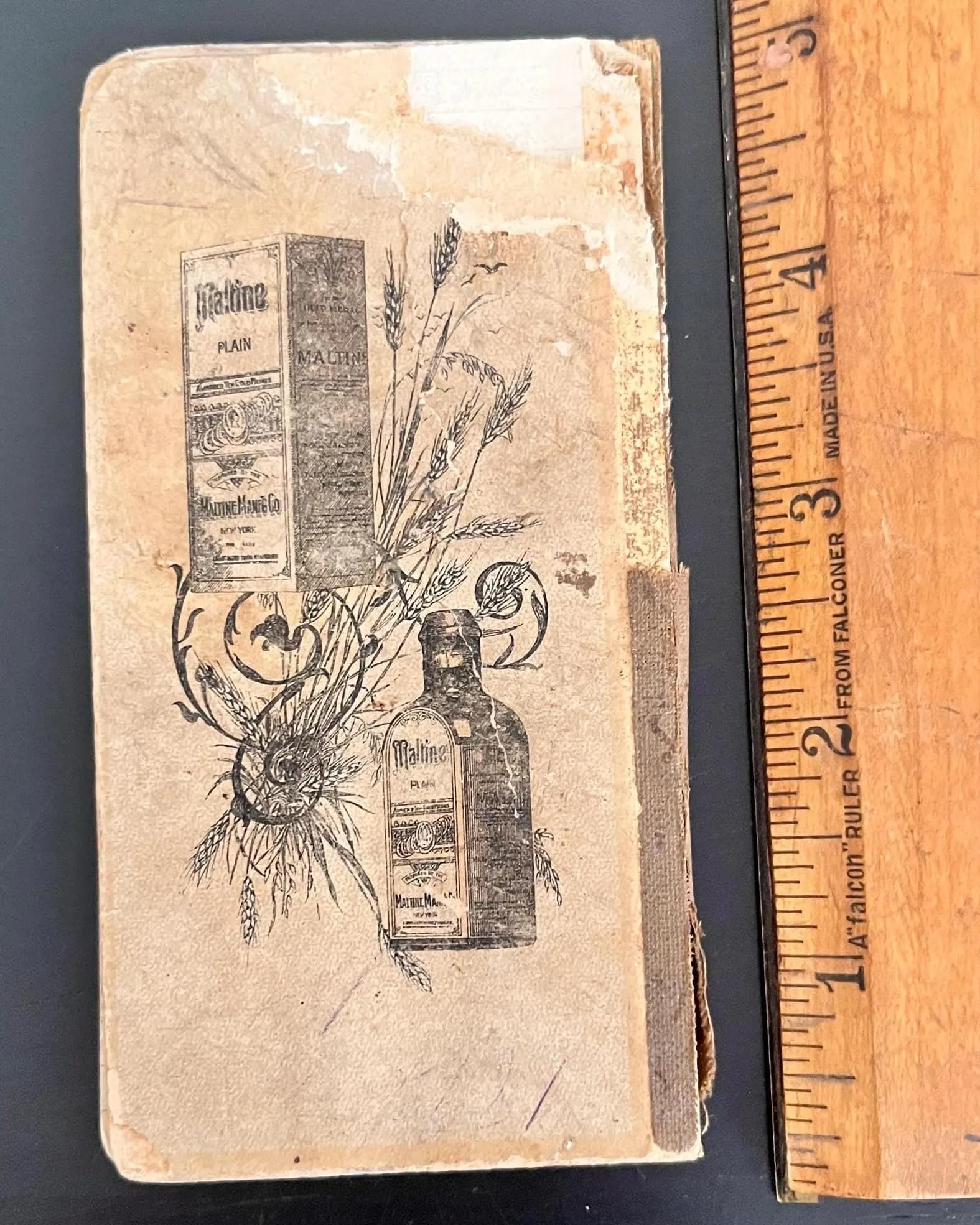 19th C Maltine Ledger Dr George Stovall Georgia J L Thornburg Kings Mountain NC - image 4