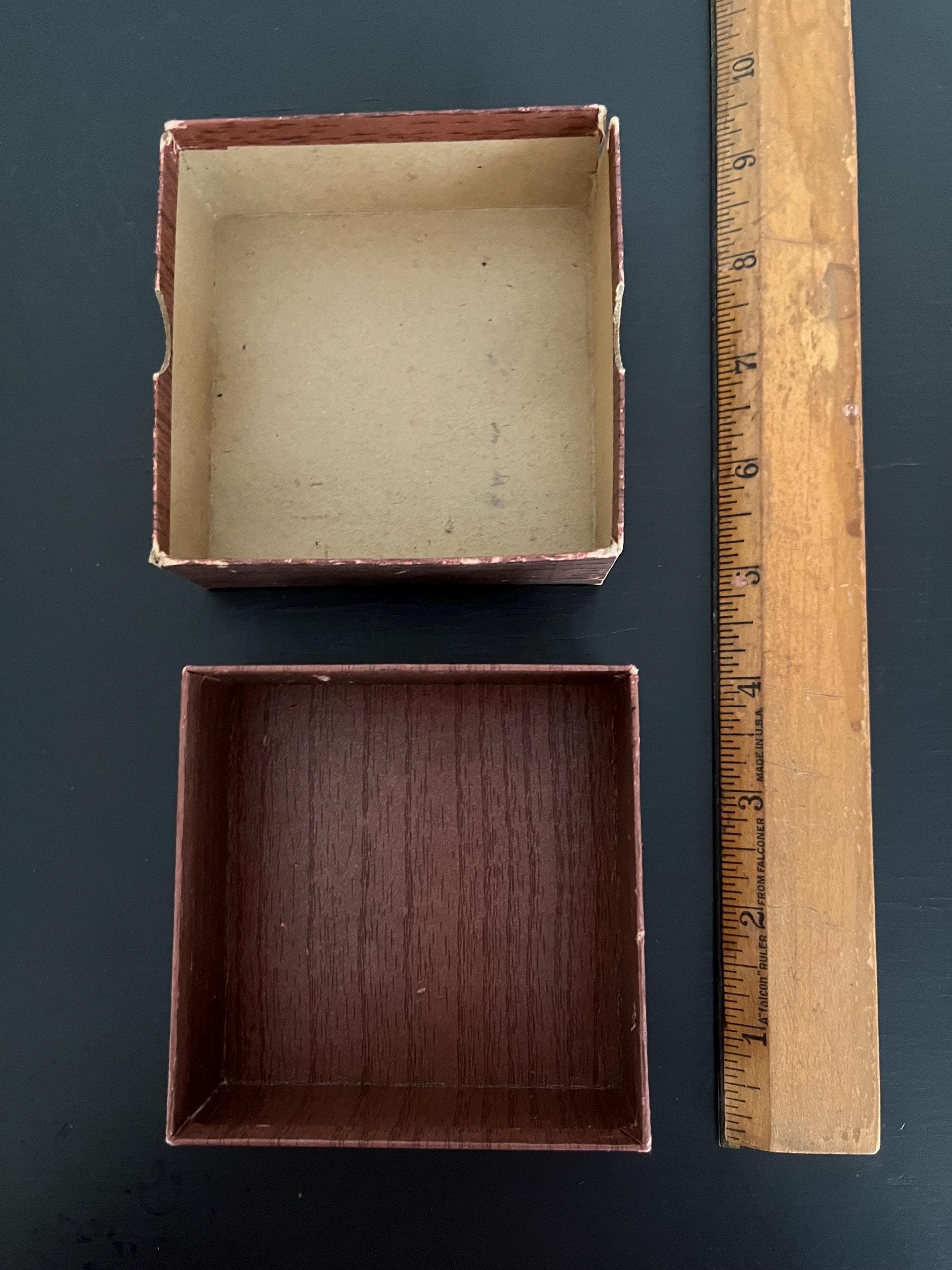 1972 Darvon Promotional Pamphlet & Nembutal Faux Bois Paper Box that once held blank glass slides Eli Lilly Abbott Labs Pain Relief Downers - image 4