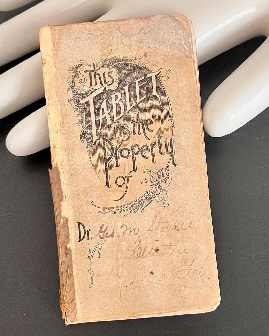 19th C Maltine Ledger Dr George Stovall Georgia J L Thornburg Kings Mountain NC