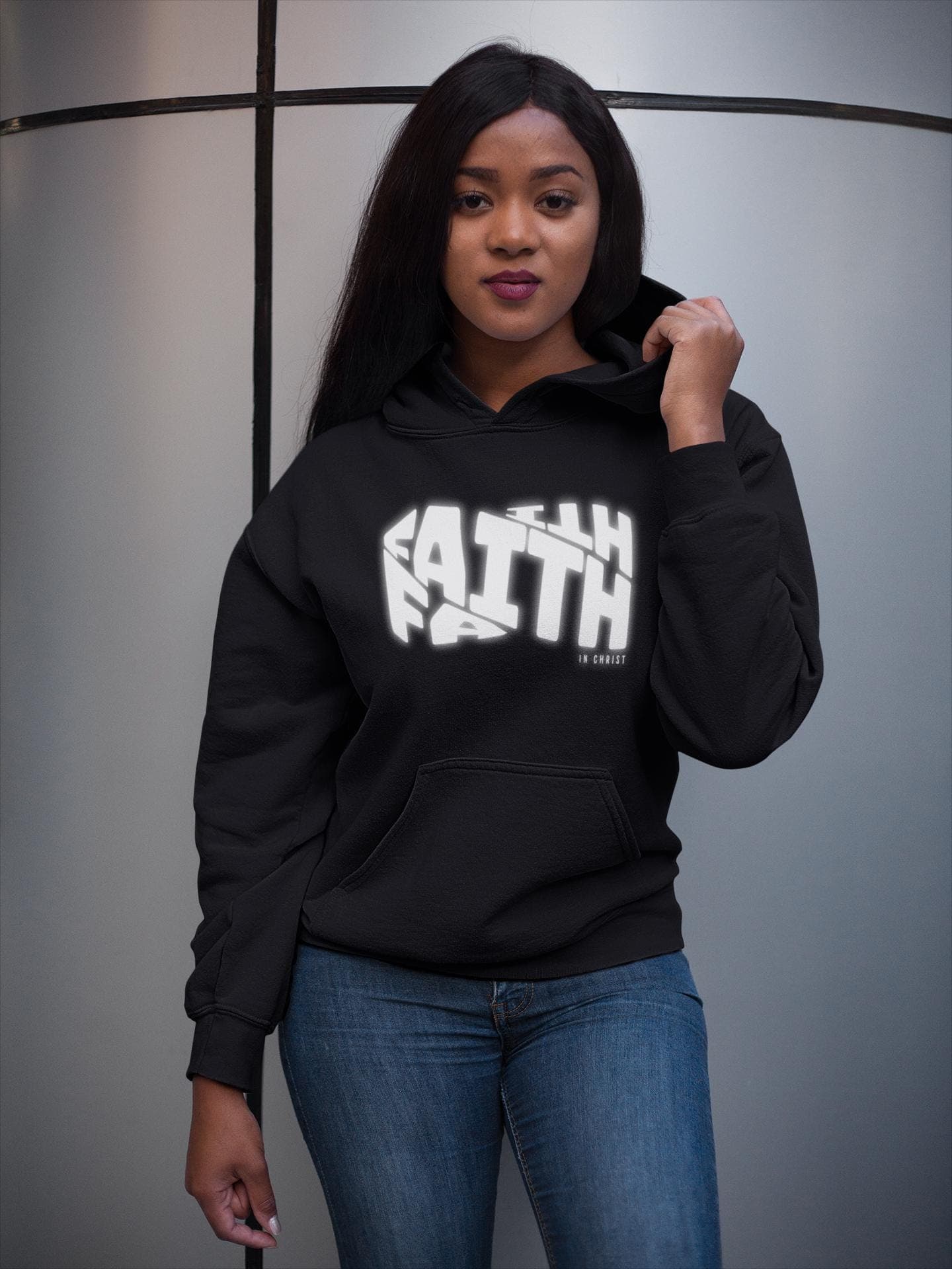 Faith in Christ Unisex Hoodie, Warm, Stylish, and Inspirational