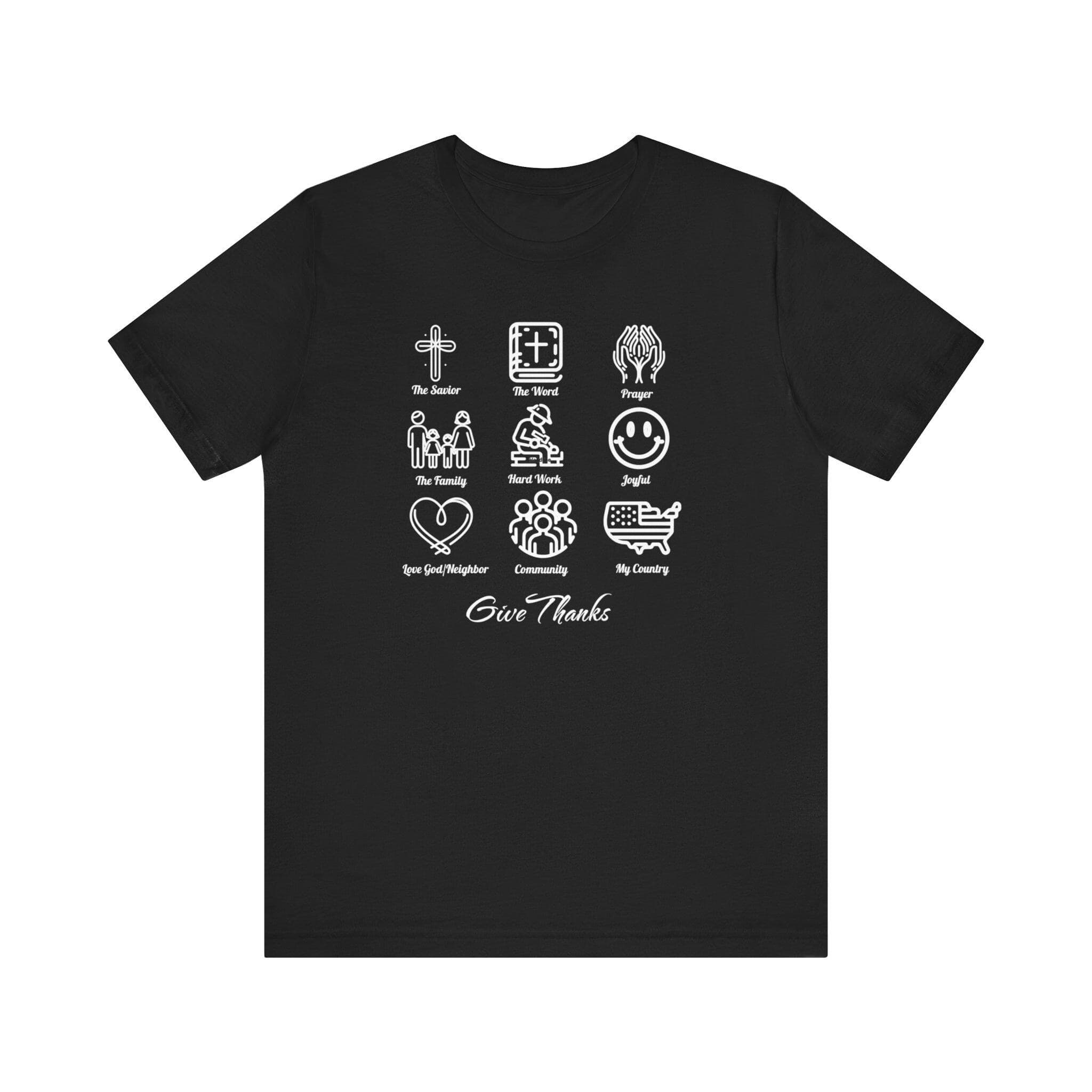 Christian Virtues T-Shirt: Icons of Faith and American Life - image 5