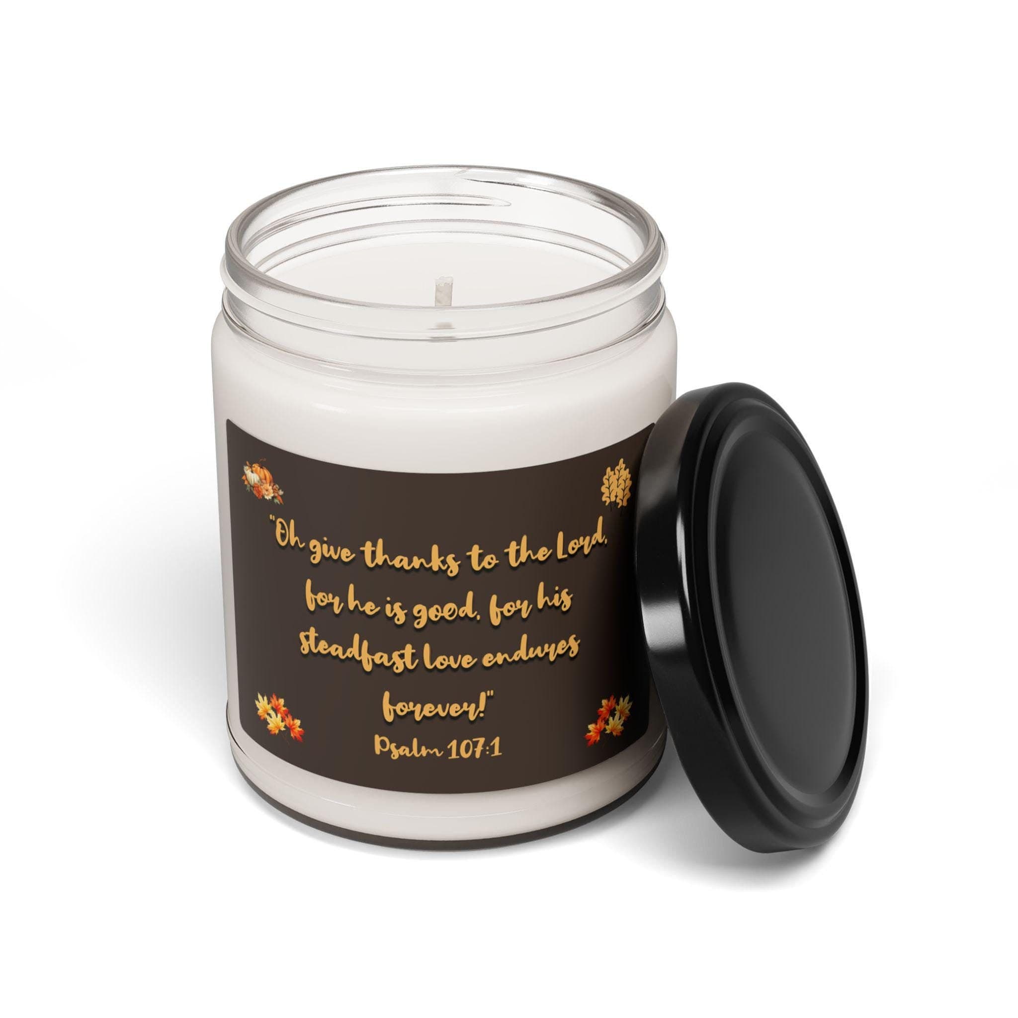Thanksgiving Psalm Holiday Scented Candles, 9oz