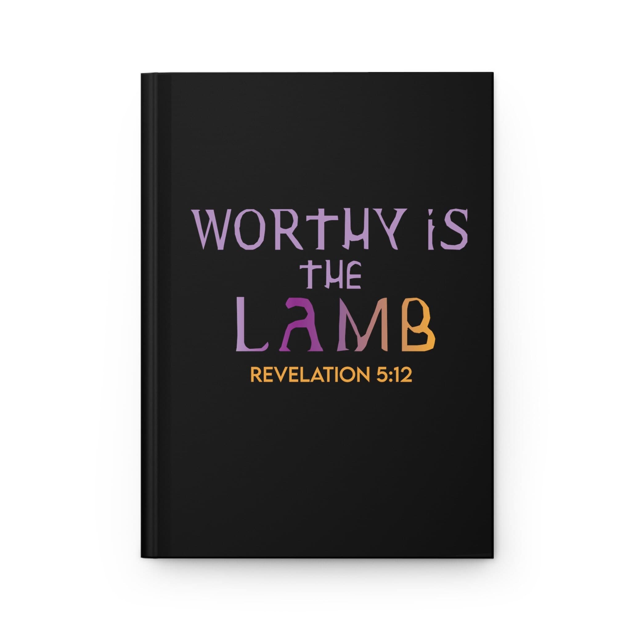 Christian Themed Worthy is the Lamb Journal Hardcover for Bible Journaling Diary - image 3