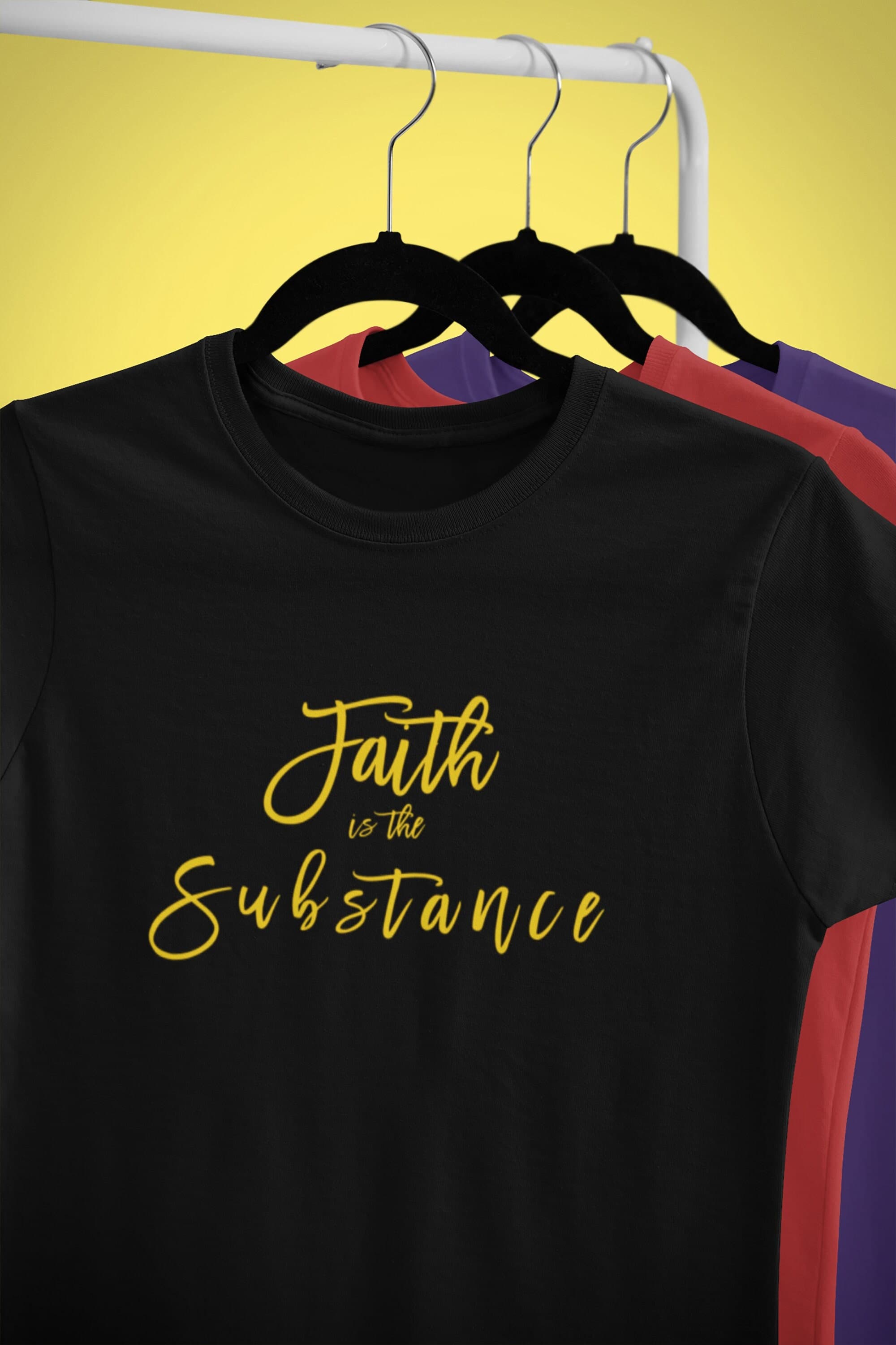 Faith is the Substance Unisex Short Sleeve Tee