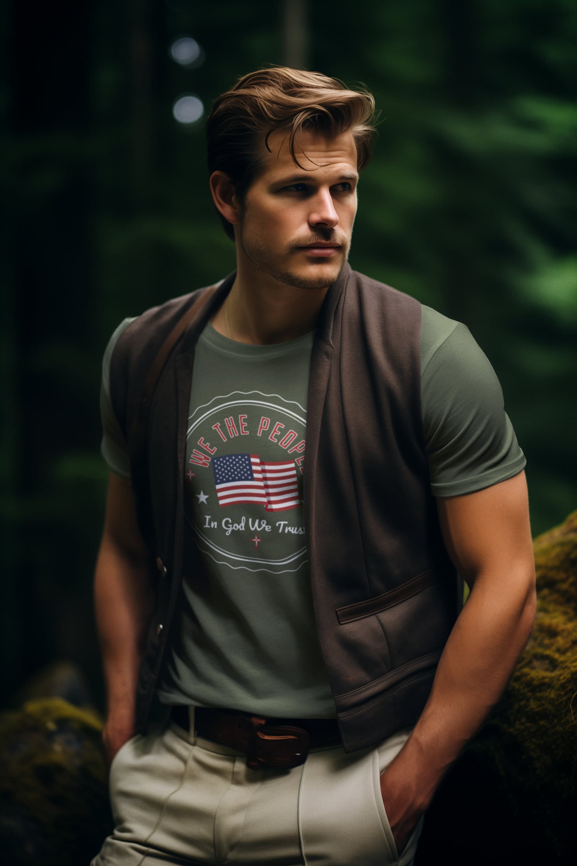 We the People In God We Trust T-Shirt Unisex - image 5