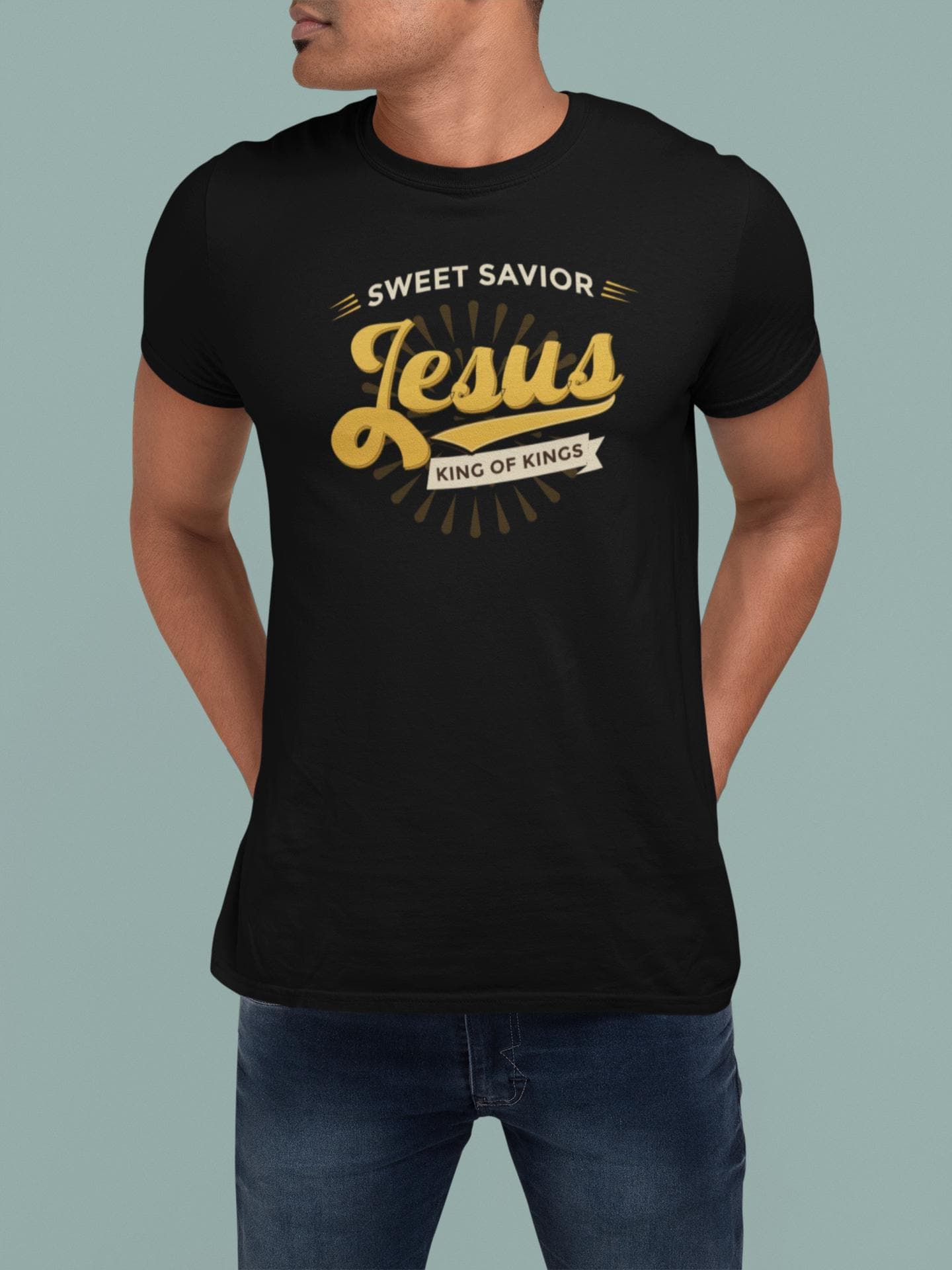 Sweet Savior Jesus King of Kings Tee | Christian Faith Shirt - image 5