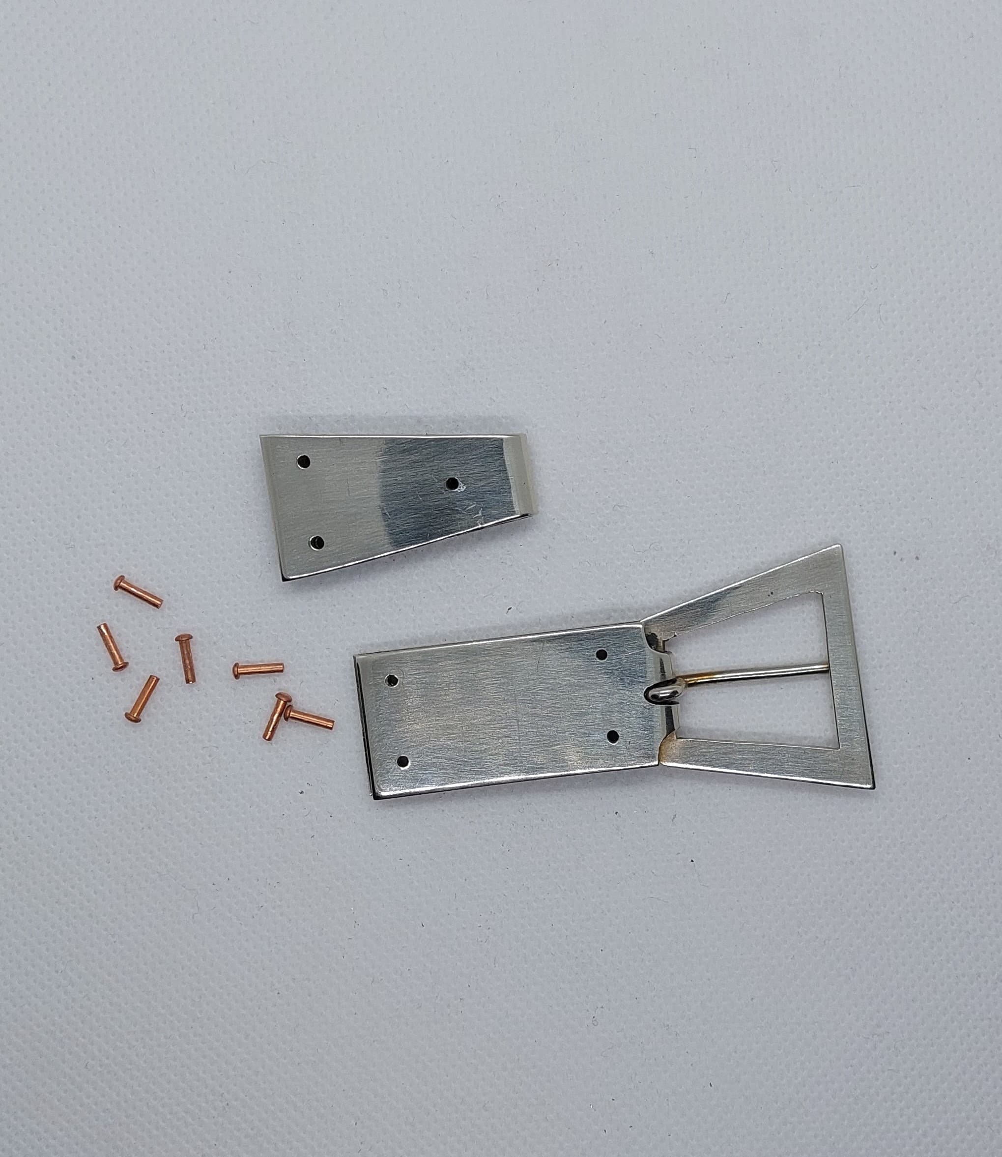 Mittelalter, Trapez Schnalle, Hochmittelalter Schnalle, Mittelalter Gürtel - image 5