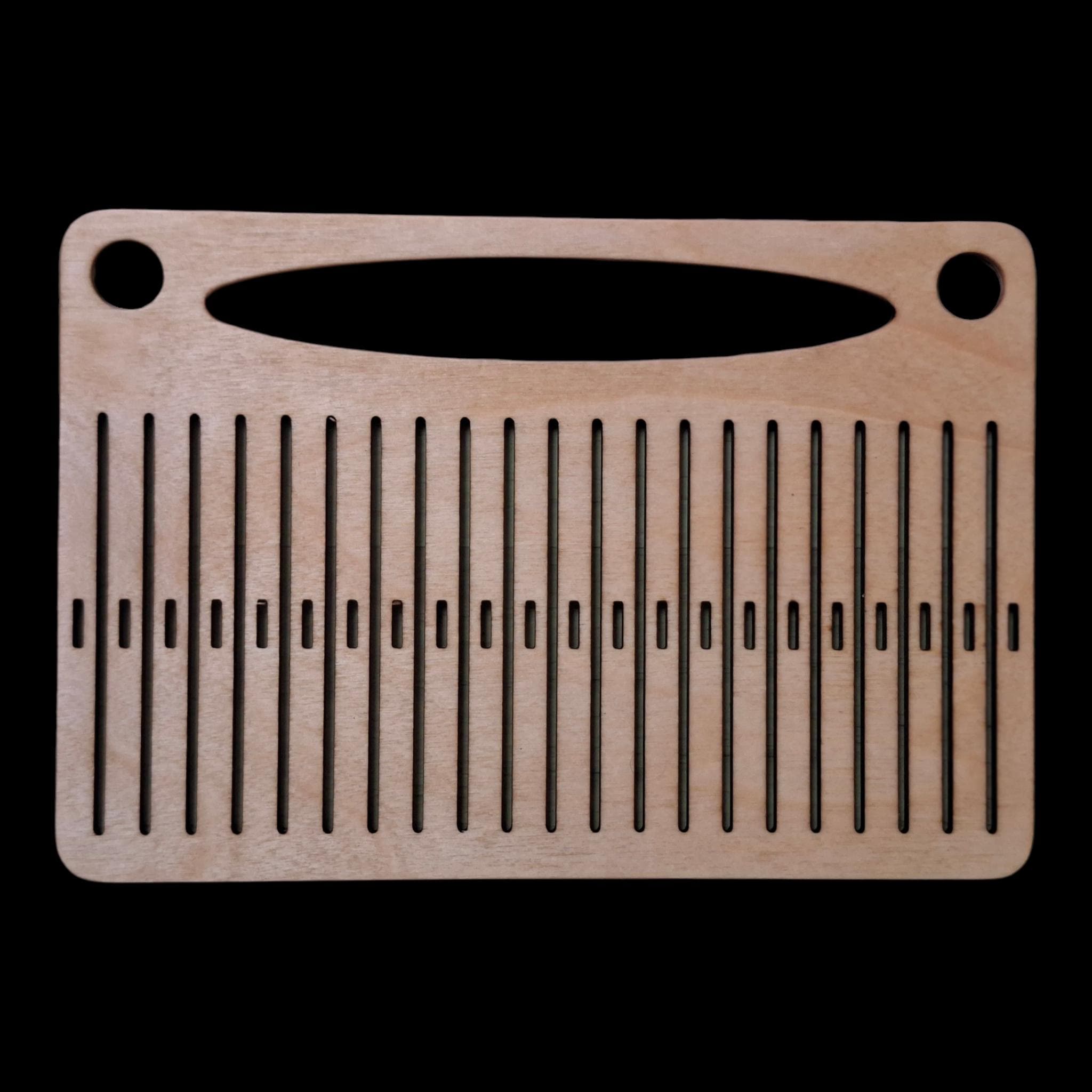 Webkamm, Heddle zum Kammweben, Bandweben aus Holz 43/22