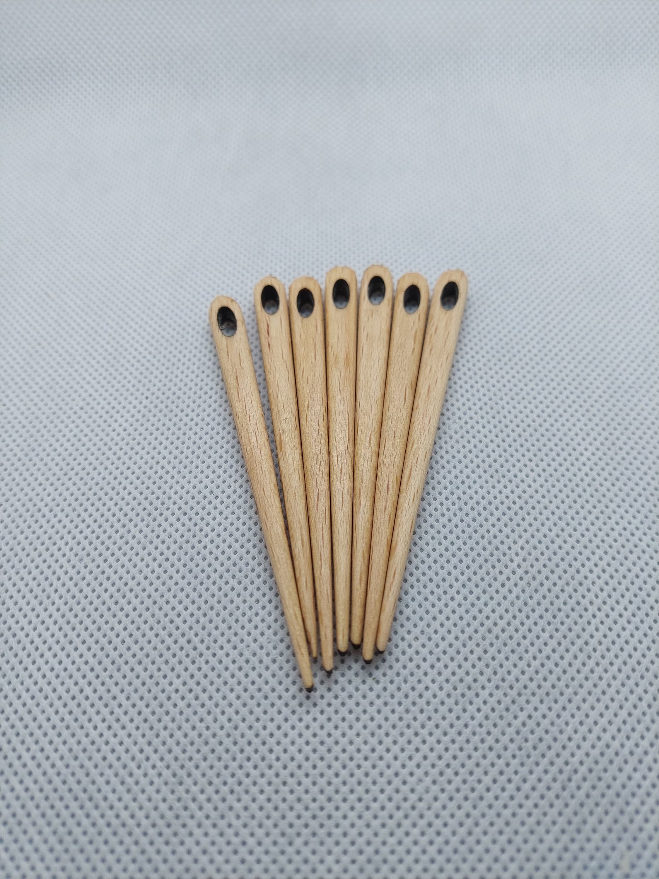 Nadeln aus Buchen Holz zum Nalbinden HN-Bu-75, Wikinger Werkzeug, nålbinding Nadel, Nalbinding - image 3