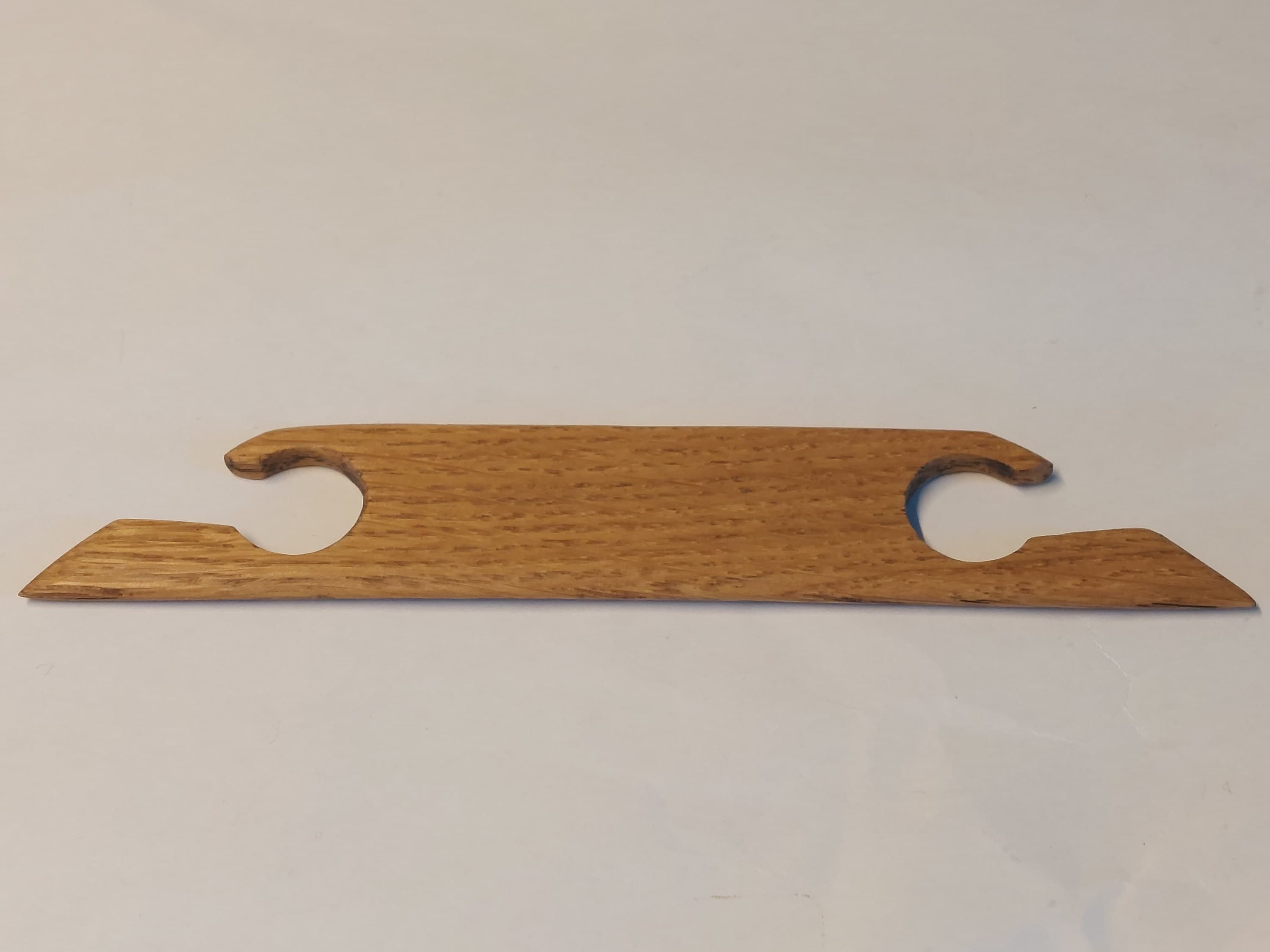 Webschiffchen zum Brettchenweben aus Eichenholz in drei Varianten, 4 mm Stärke, 15 cm lang, Webwerkzeug, Eiche - image 3