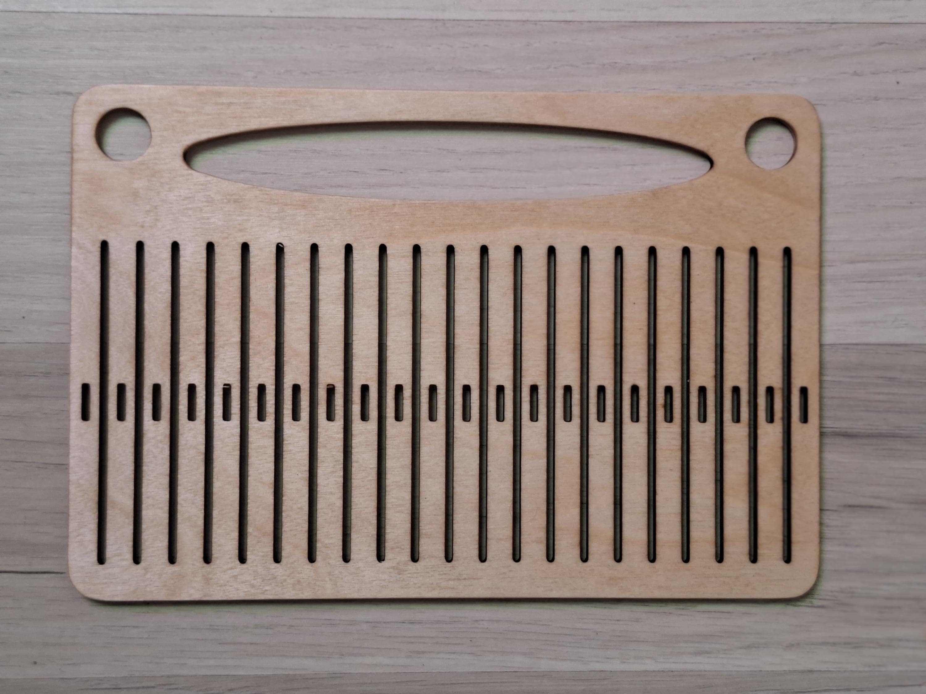Webkamm, Heddle zum Kammweben, Bandweben aus Holz 43/22 - image 4