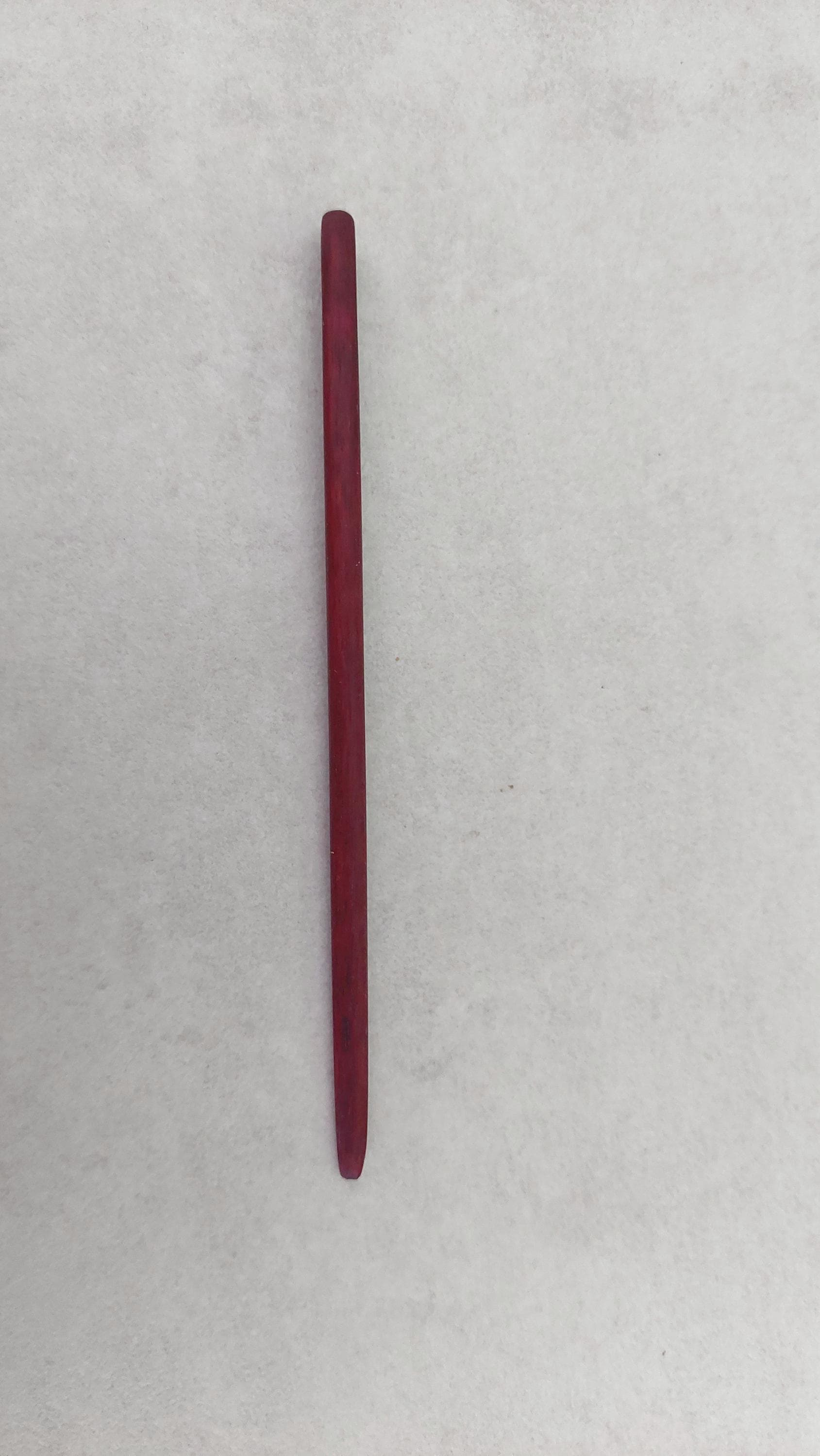 120 mm Nadel aus Amaranth Holz zum Nalbinden HN-Am-120, Wikinger Werkzeug, nålbinding Nadel, Nalbinding - image 3